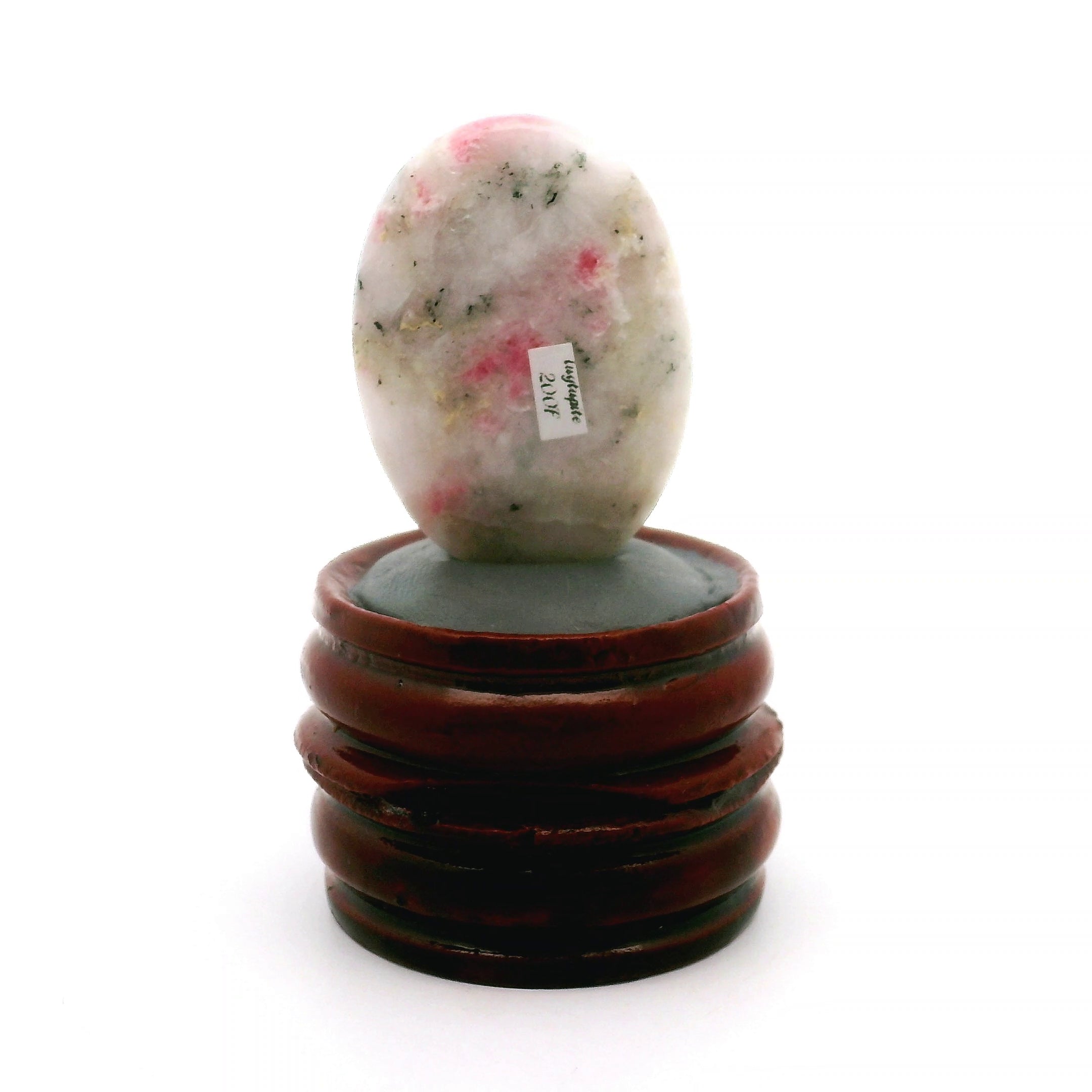 Tugtupite Palm Stone for Joy, Manifestation, Romance, Relationship Healing and Good Luck