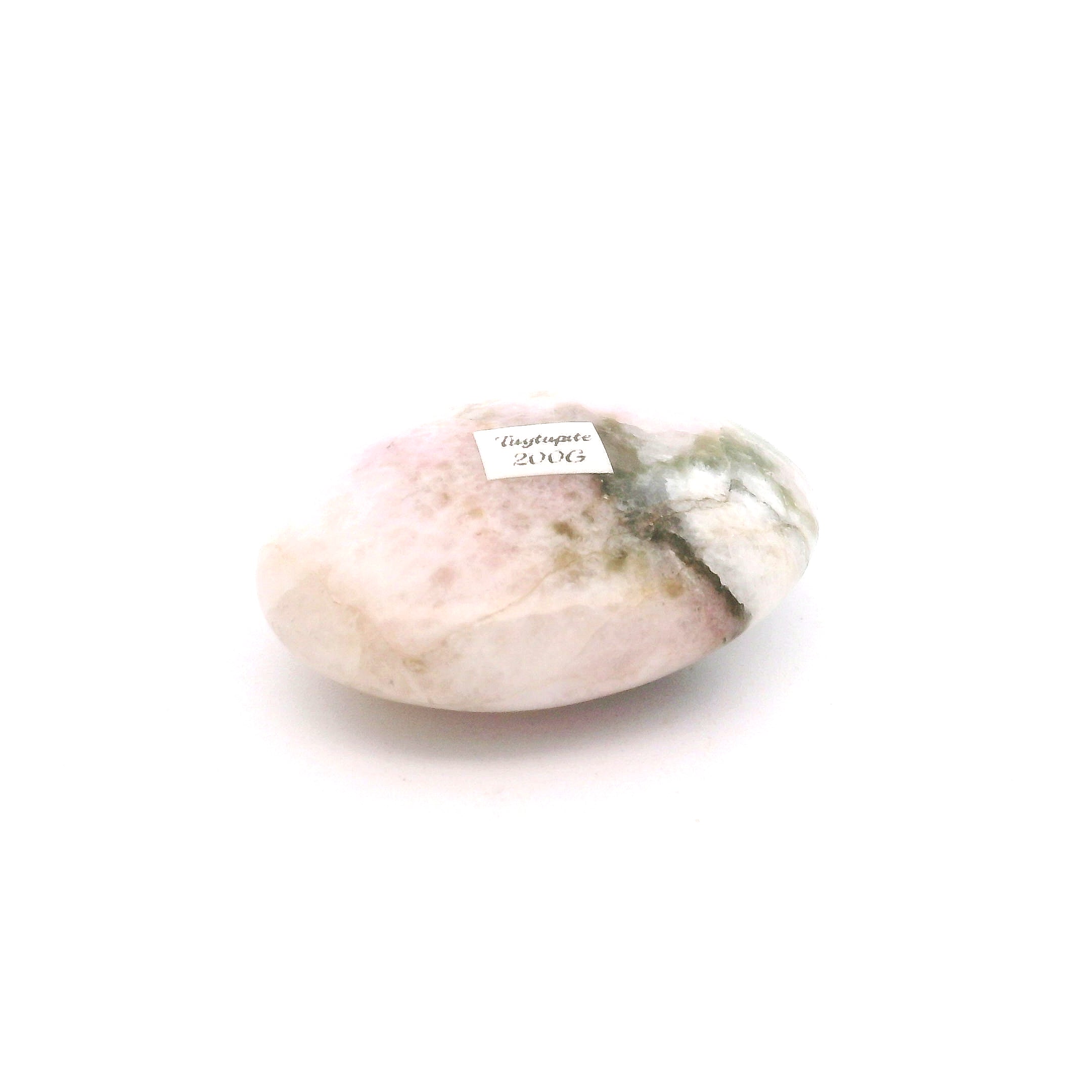 Tugtupite Palm Stone for Joy, Manifestation, Romance, Relationship Healing and Good Luck