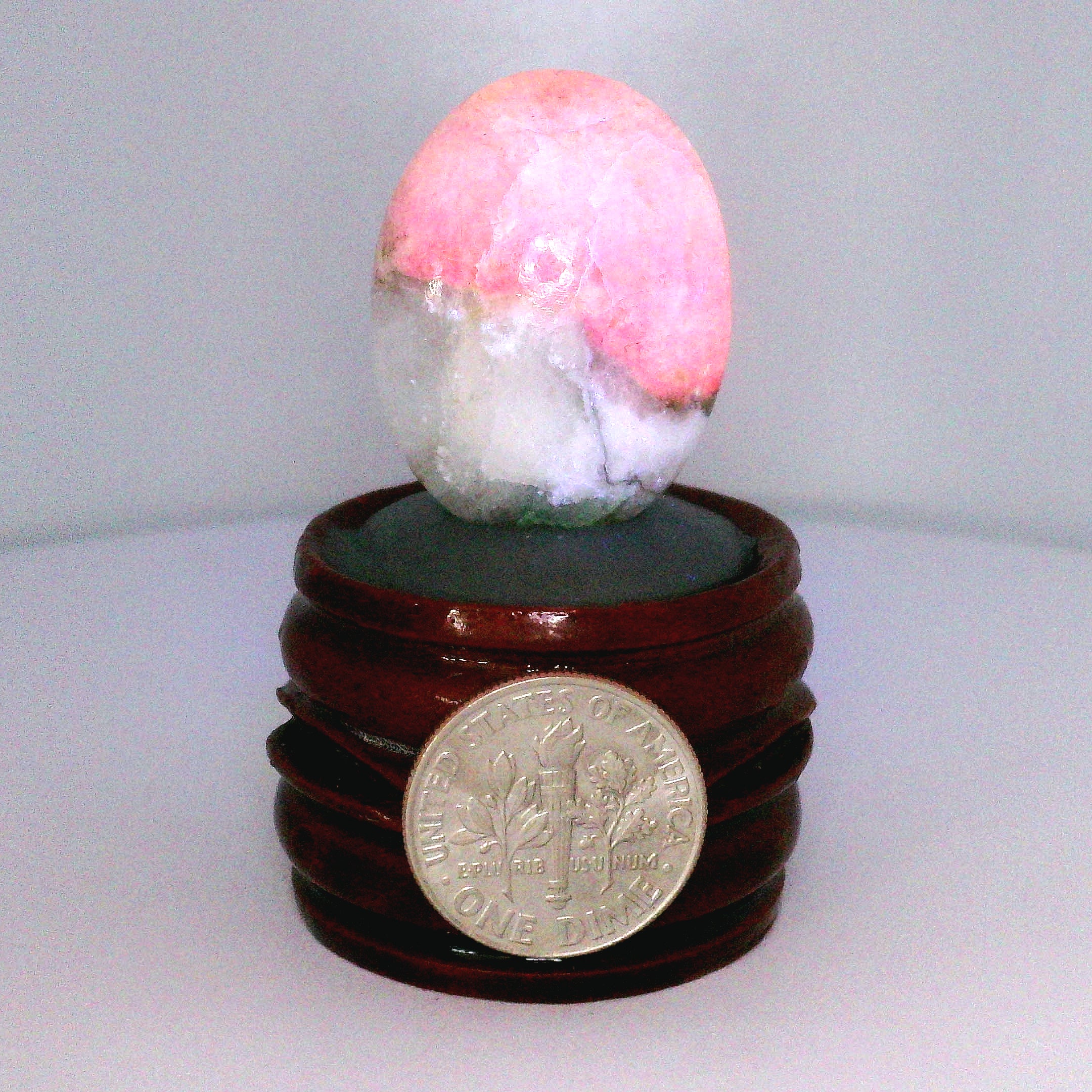 Tugtupite Palm Stone for Joy, Manifestation, Romance, Relationship Healing and Good Luck