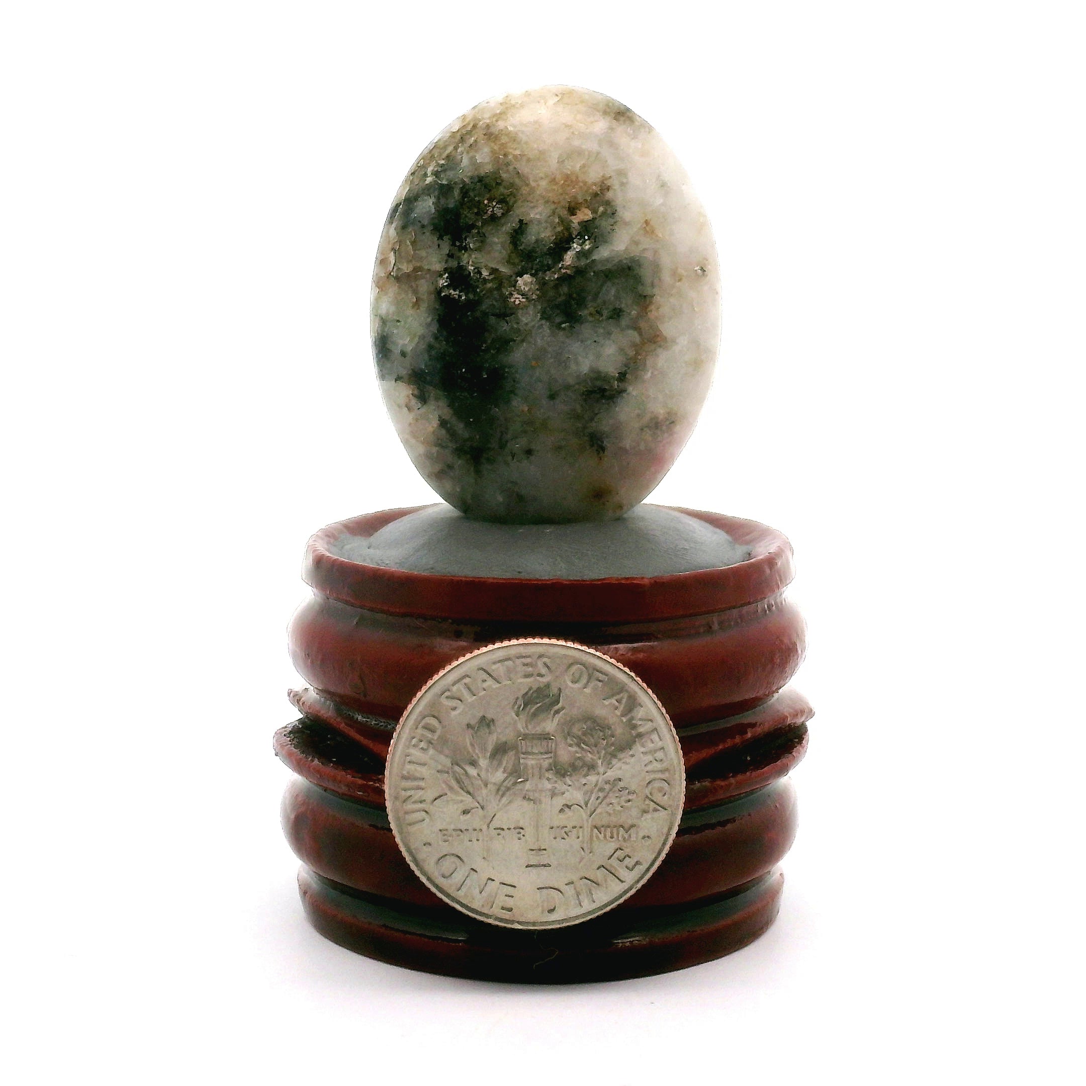 Tugtupite Palm Stone for Joy, Manifestation, Romance, Relationship Healing and Good Luck