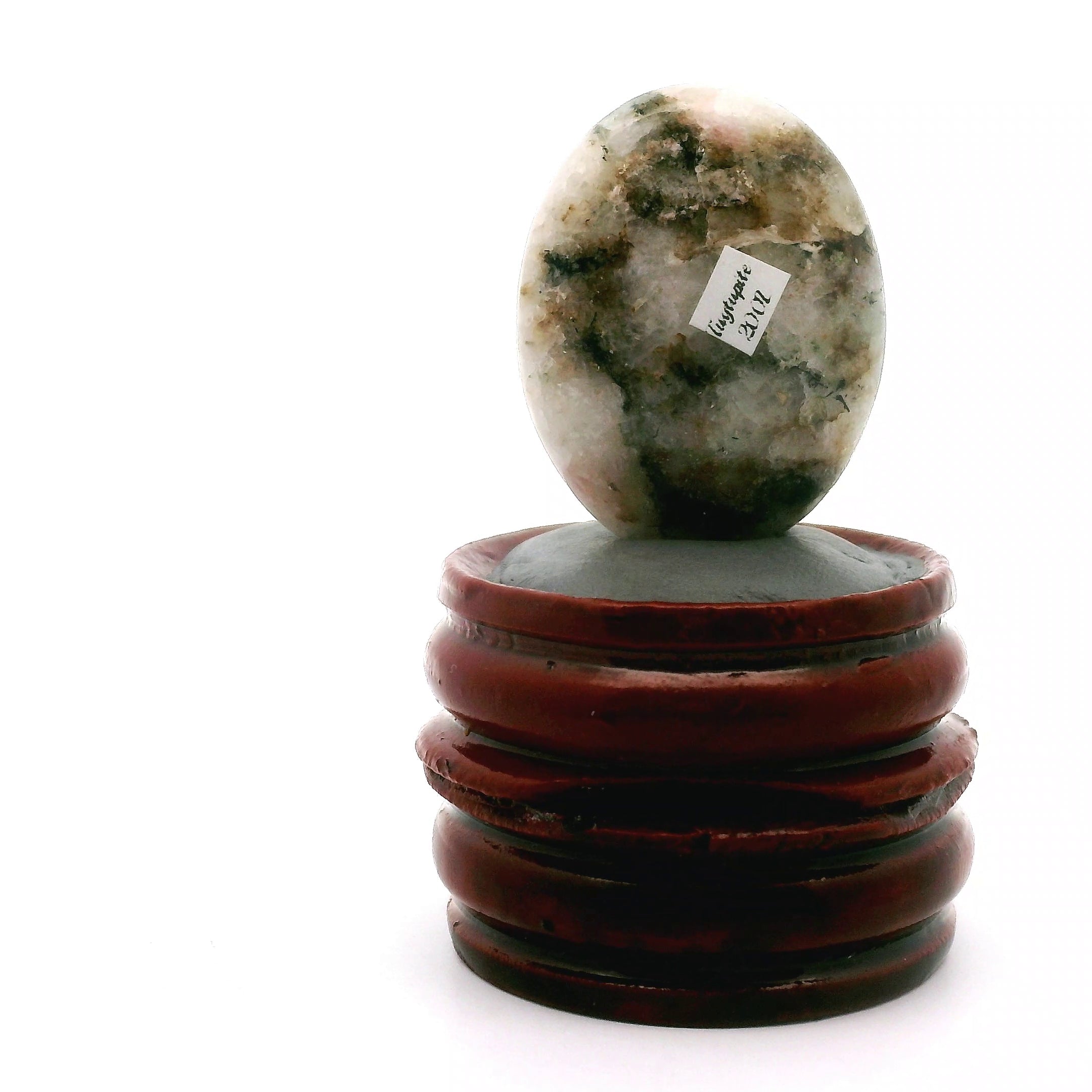 Tugtupite Palm Stone for Joy, Manifestation, Romance, Relationship Healing and Good Luck