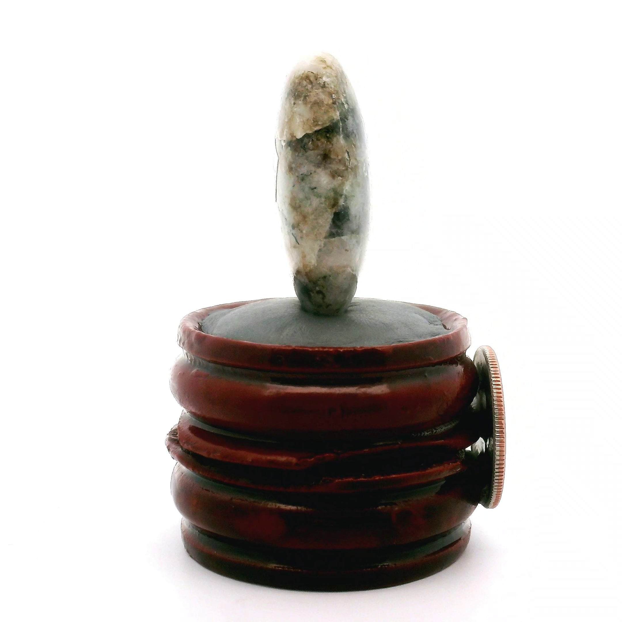 Tugtupite Palm Stone for Joy, Manifestation, Romance, Relationship Healing and Good Luck
