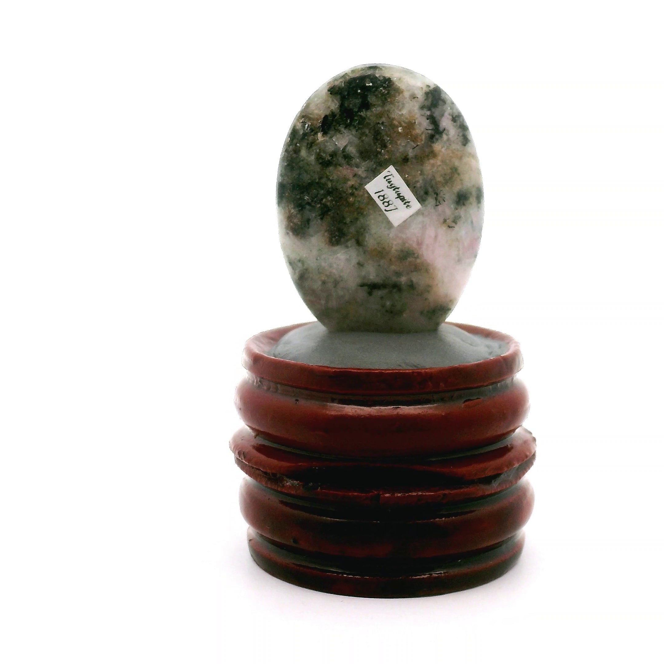 Tugtupite Palm Stone for Joy, Manifestation, Romance, Relationship Healing and Good Luck
