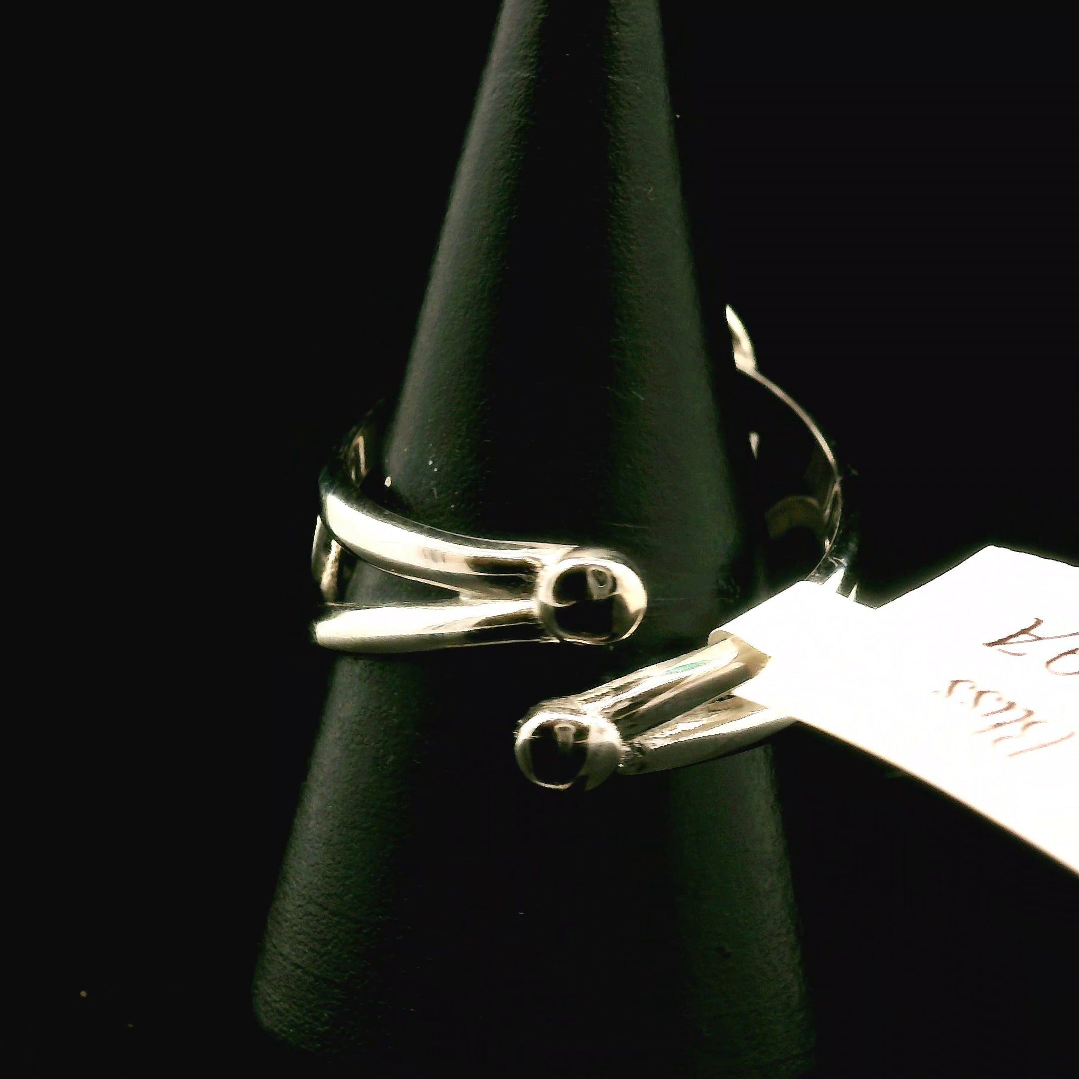 Bliss Euphoralite Cuff Ring 925 Silver for Awareness, Bliss, Creativity Descovering New Paths and Stress Relief