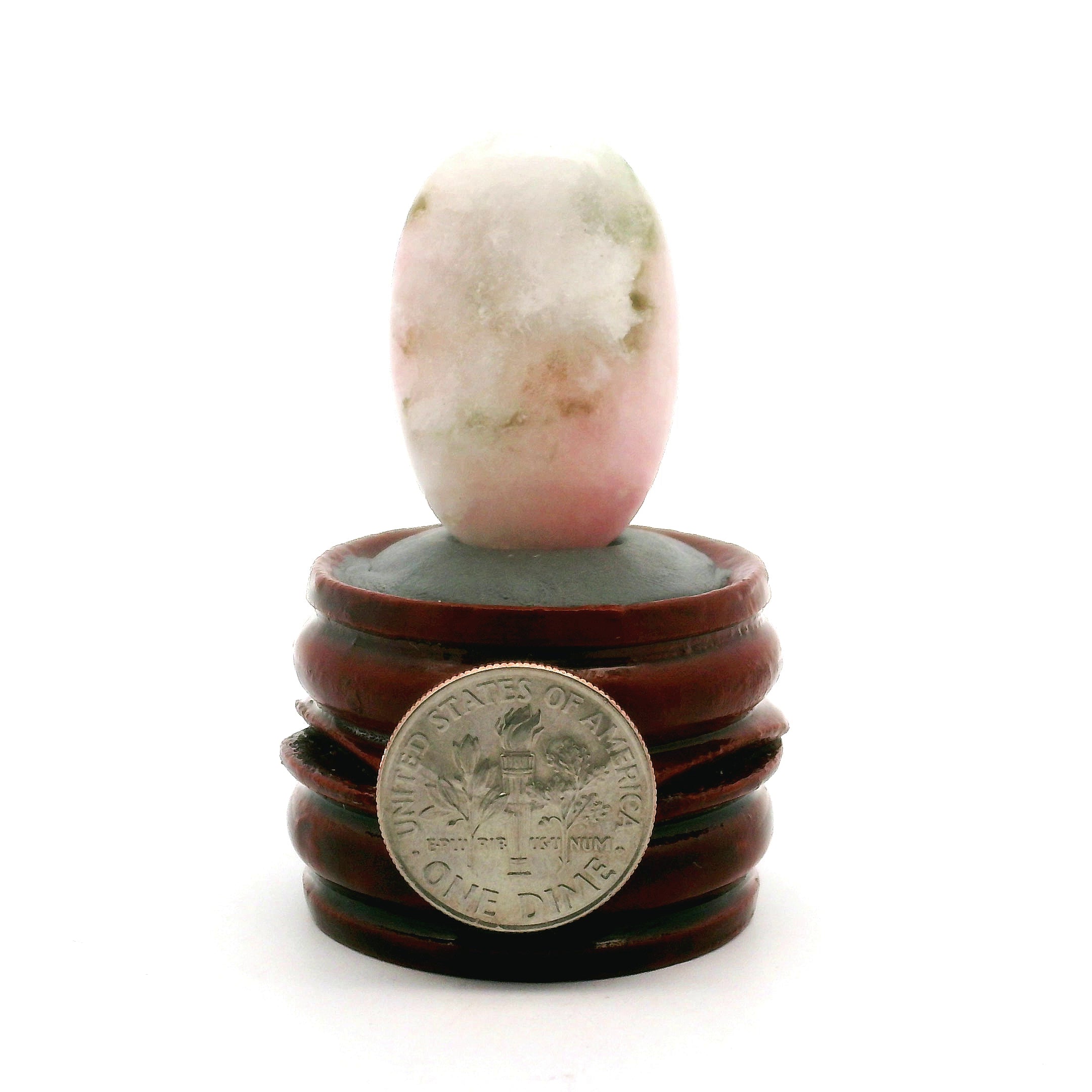 Tugtupite Palm Stone for Joy, Manifestation, Romance, Relationship Healing and Good Luck