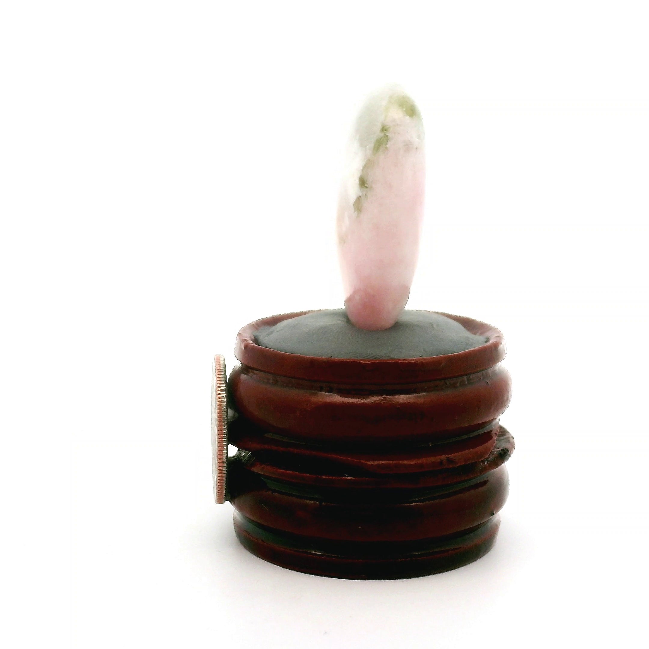 Tugtupite Palm Stone for Joy, Manifestation, Romance, Relationship Healing and Good Luck