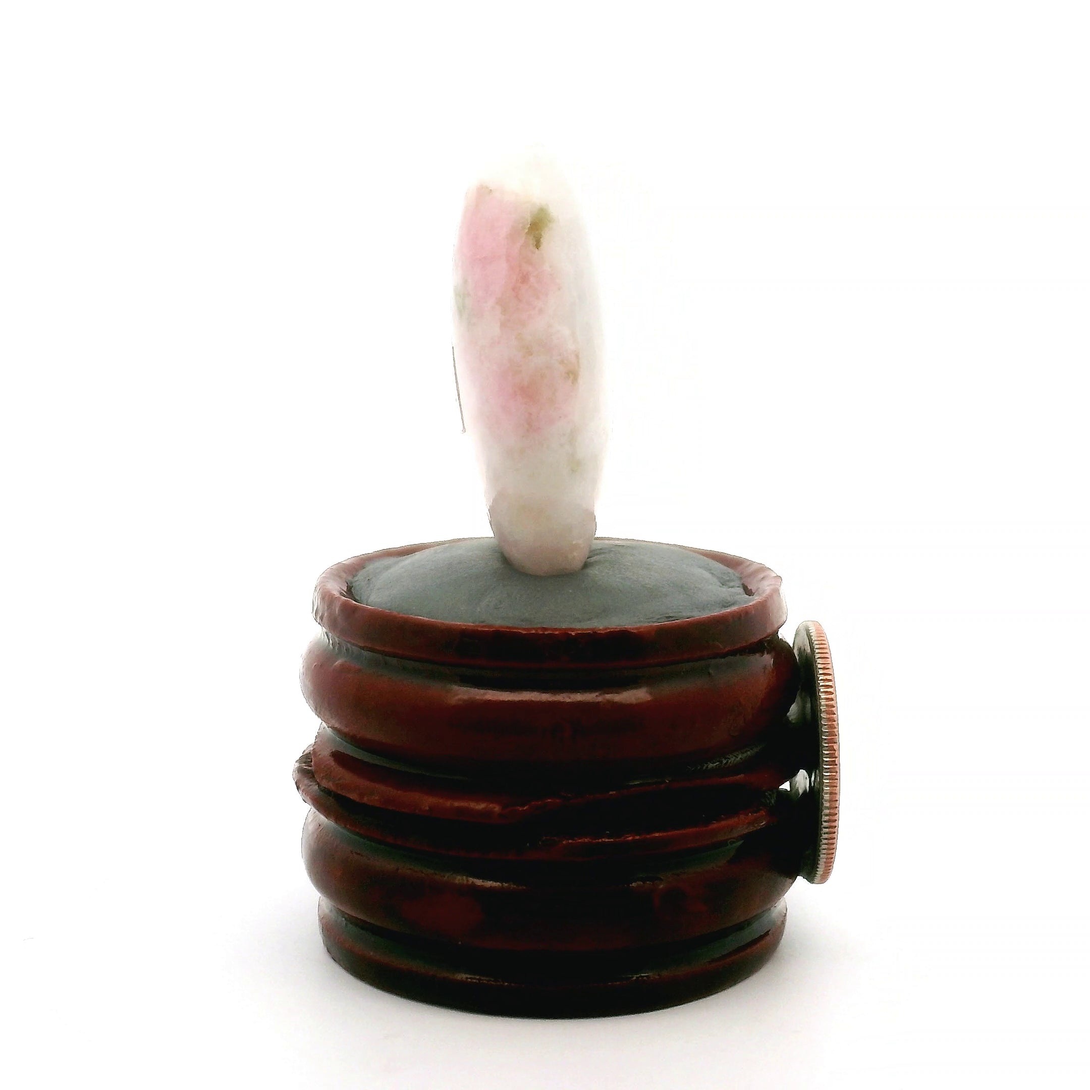 Tugtupite Palm Stone for Joy, Manifestation, Romance, Relationship Healing and Good Luck