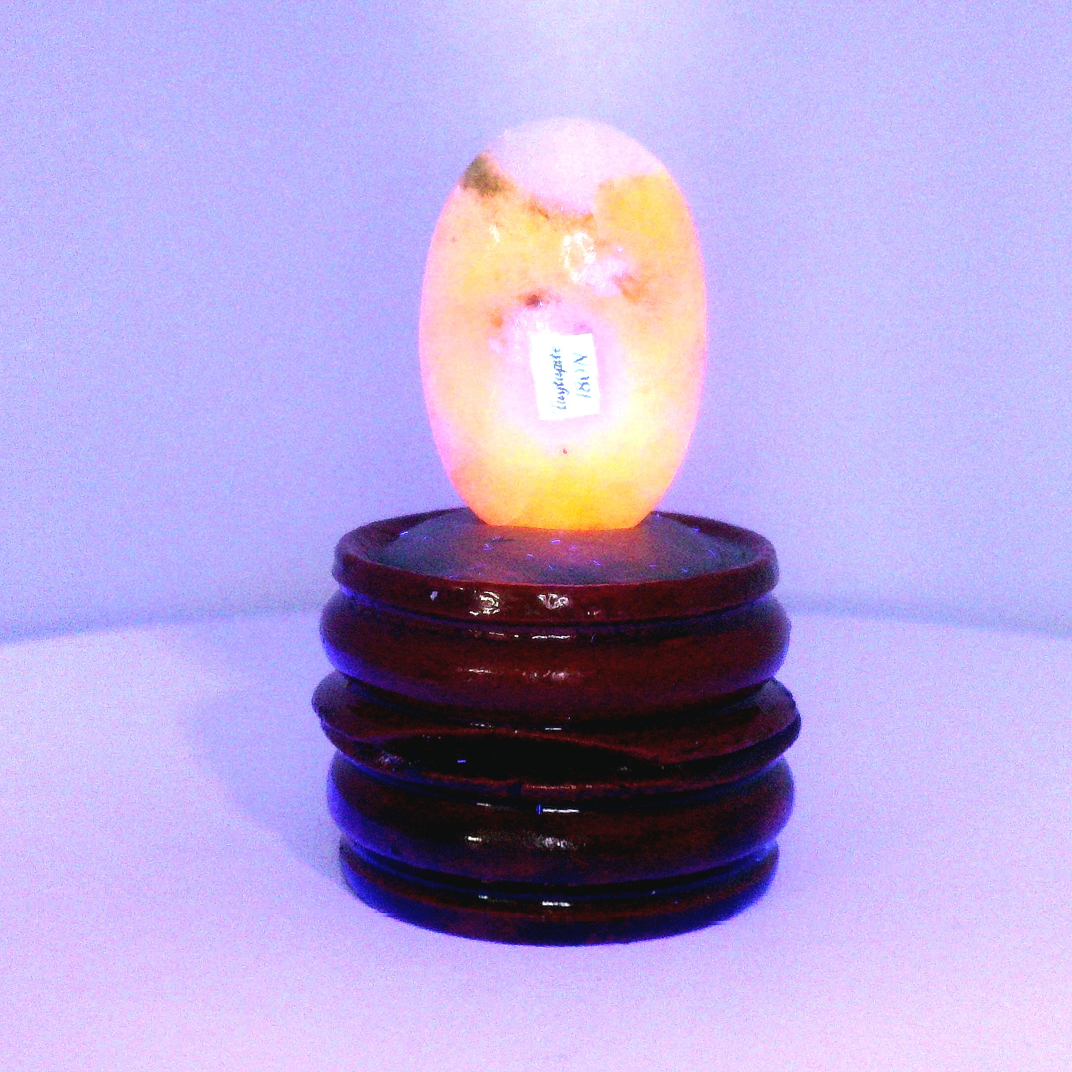 Tugtupite Palm Stone for Joy, Manifestation, Romance, Relationship Healing and Good Luck
