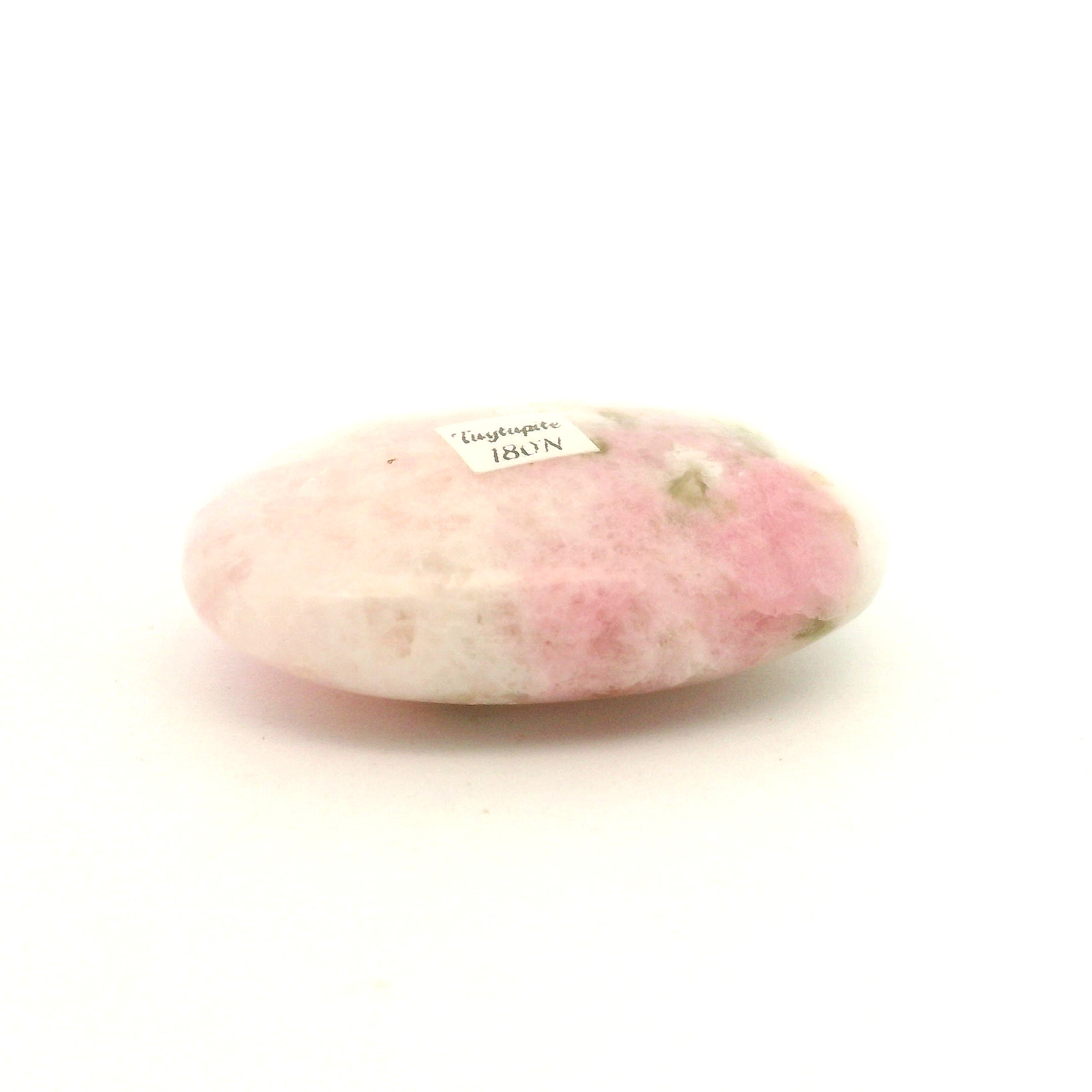 Tugtupite Palm Stone for Joy, Manifestation, Romance, Relationship Healing and Good Luck