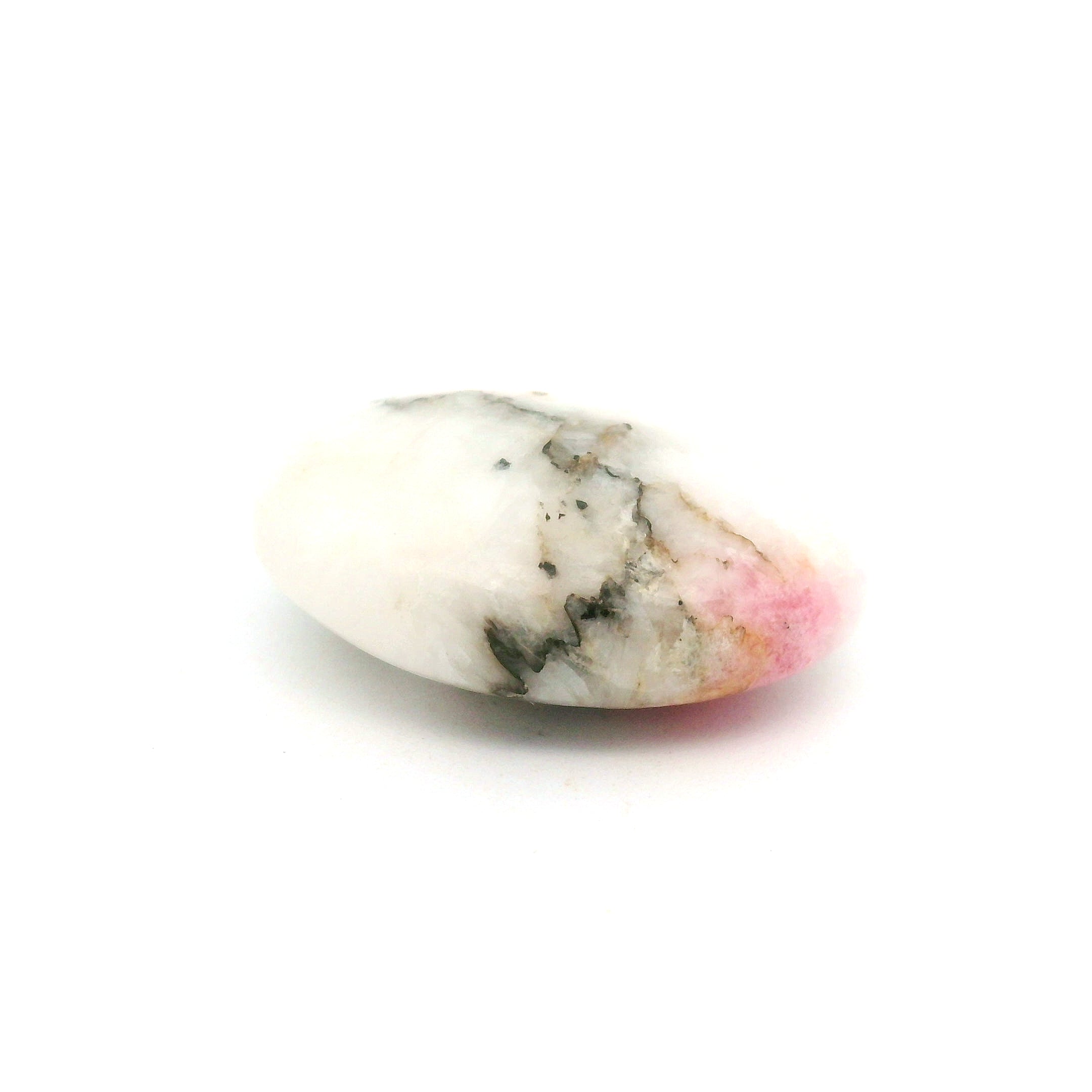 Tugtupite Palm Stone for Joy, Manifestation, Romance, Relationship Healing and Good Luck