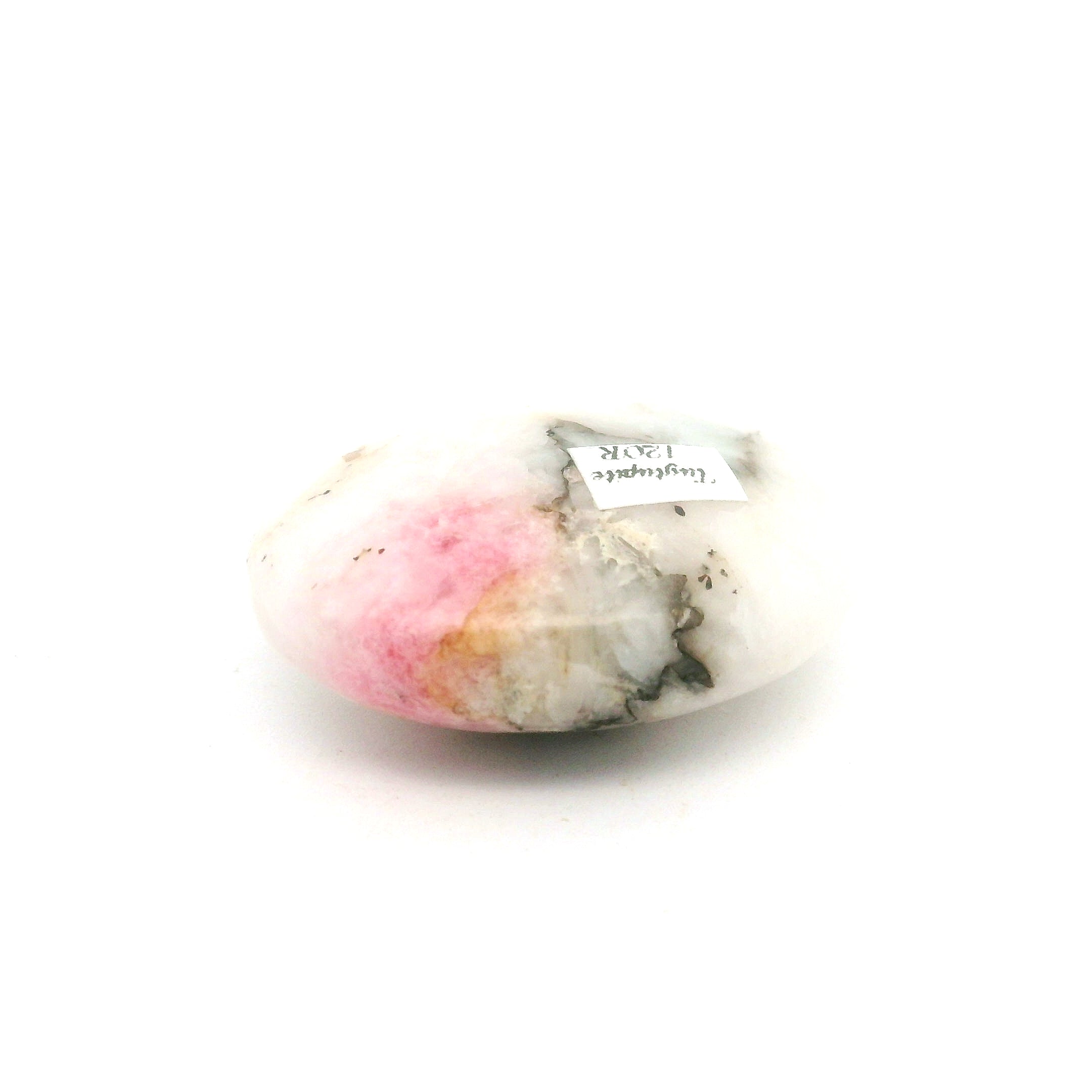 Tugtupite Palm Stone for Joy, Manifestation, Romance, Relationship Healing and Good Luck