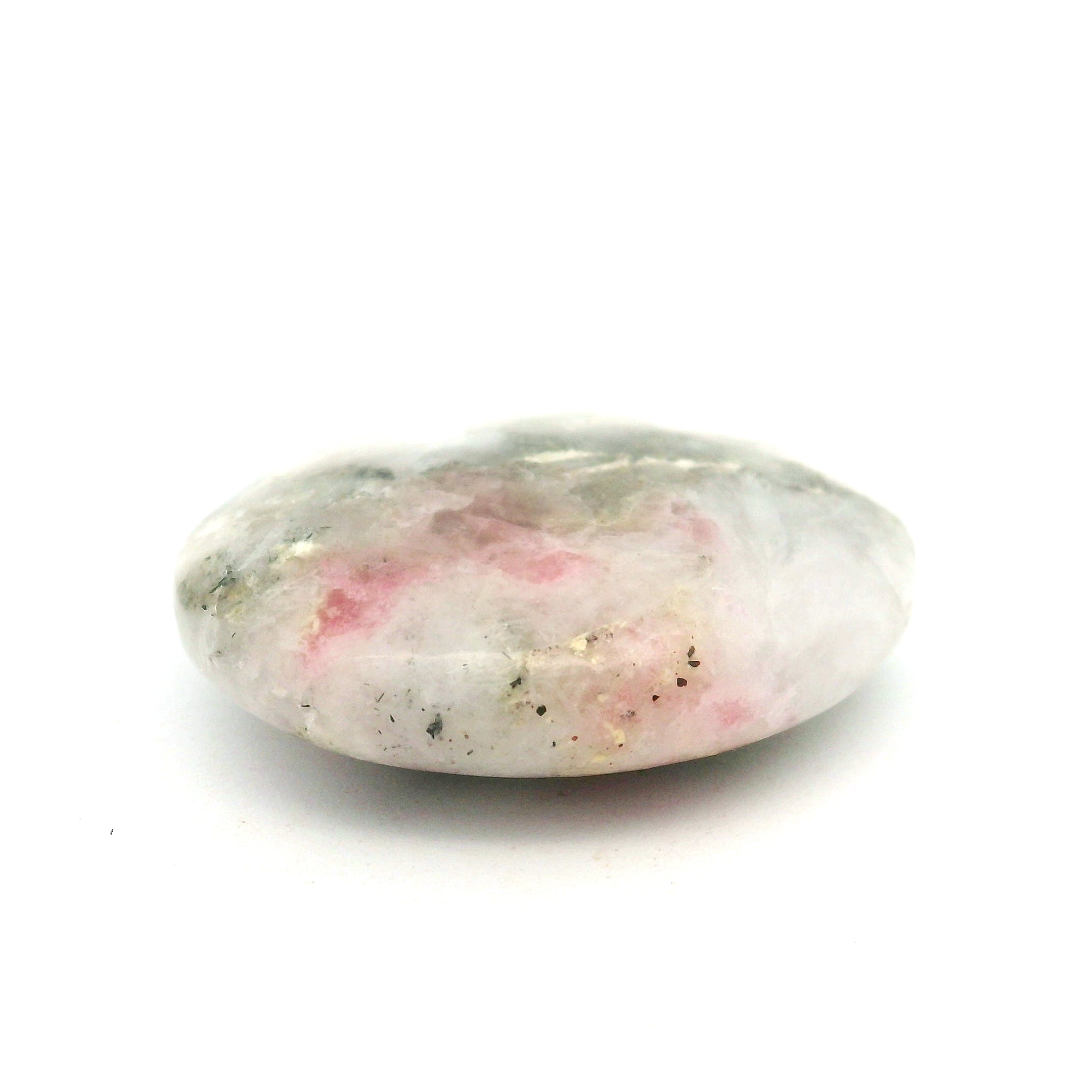 Tugtupite Palm Stone for Joy, Manifestation, Romance, Relationship Healing and Good Luck