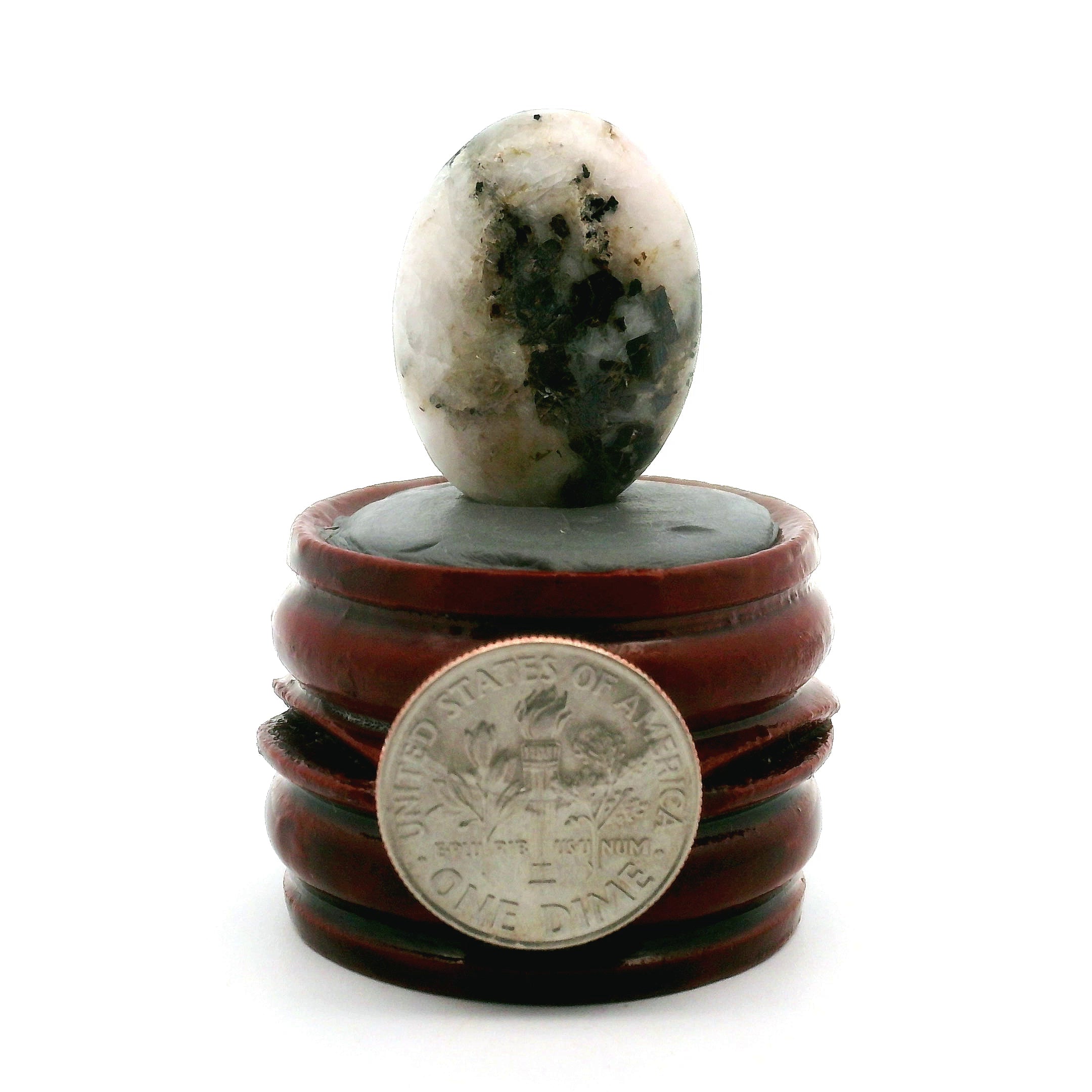Tugtupite Palm Stone for Joy, Manifestation, Romance, Relationship Healing and Good Luck