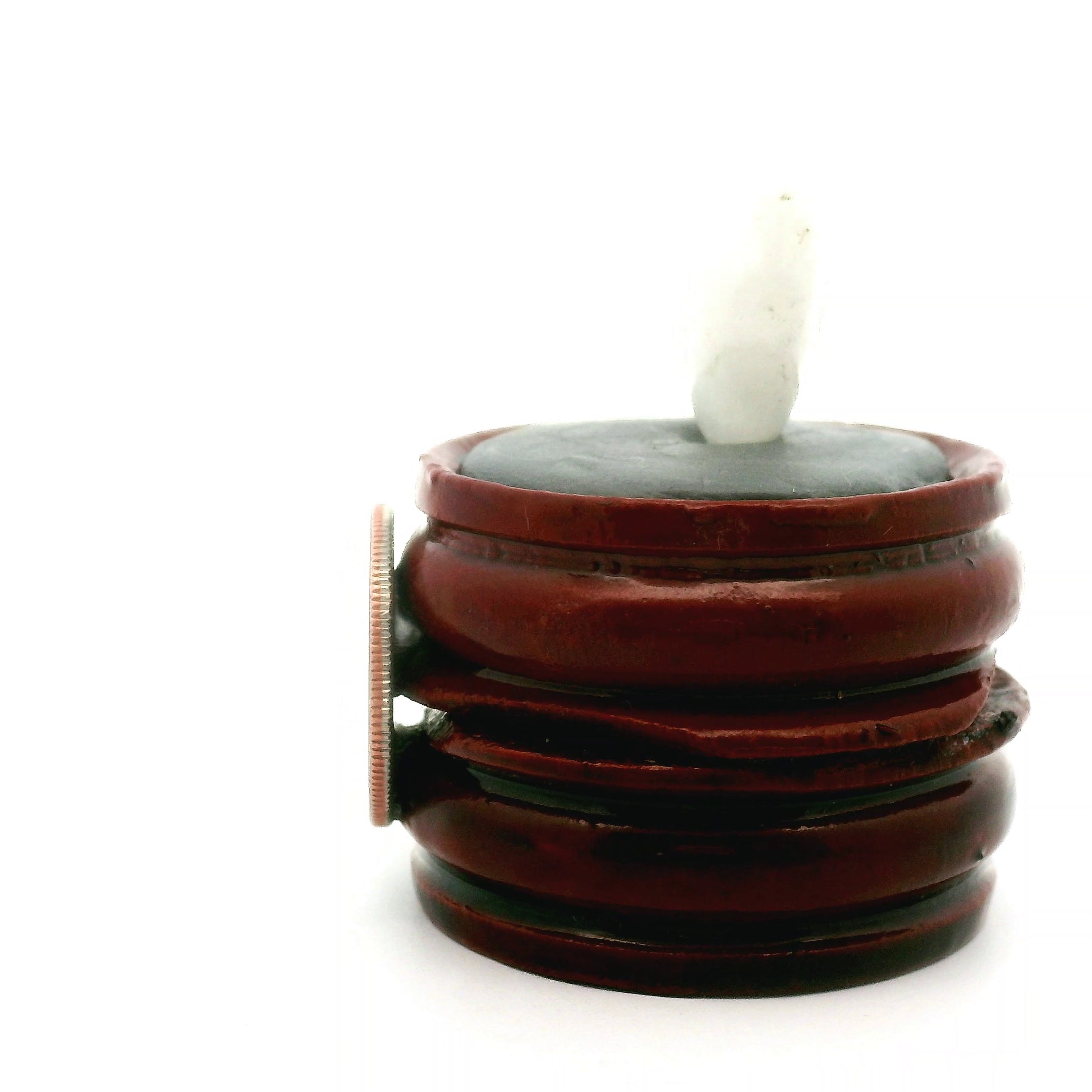 Tugtupite Palm Stone for Joy, Manifestation, Romance, Relationship Healing and Good Luck