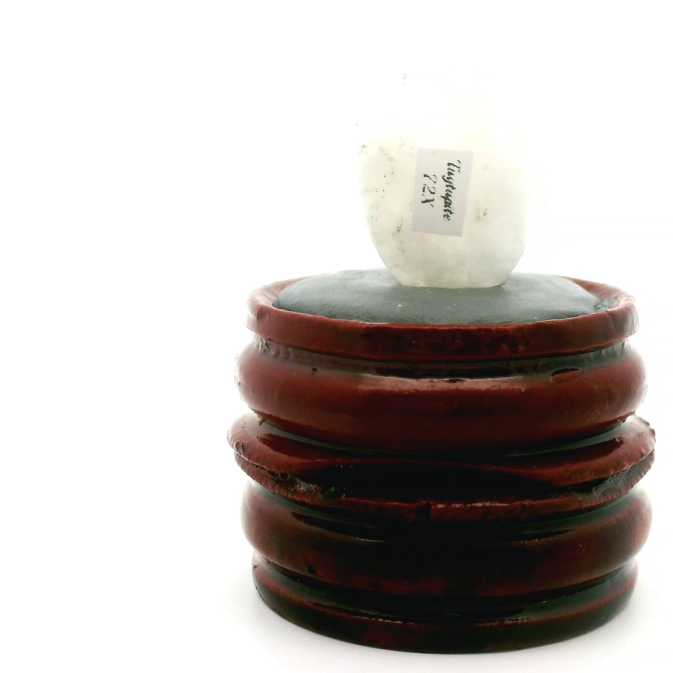 Tugtupite Palm Stone for Joy, Manifestation, Romance, Relationship Healing and Good Luck