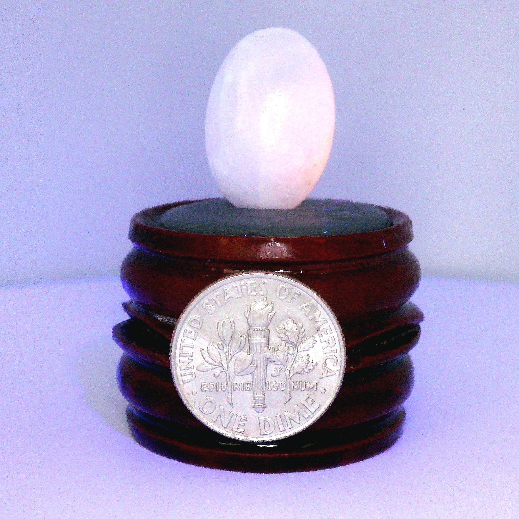 Tugtupite Palm Stone for Joy, Manifestation, Romance, Relationship Healing and Good Luck