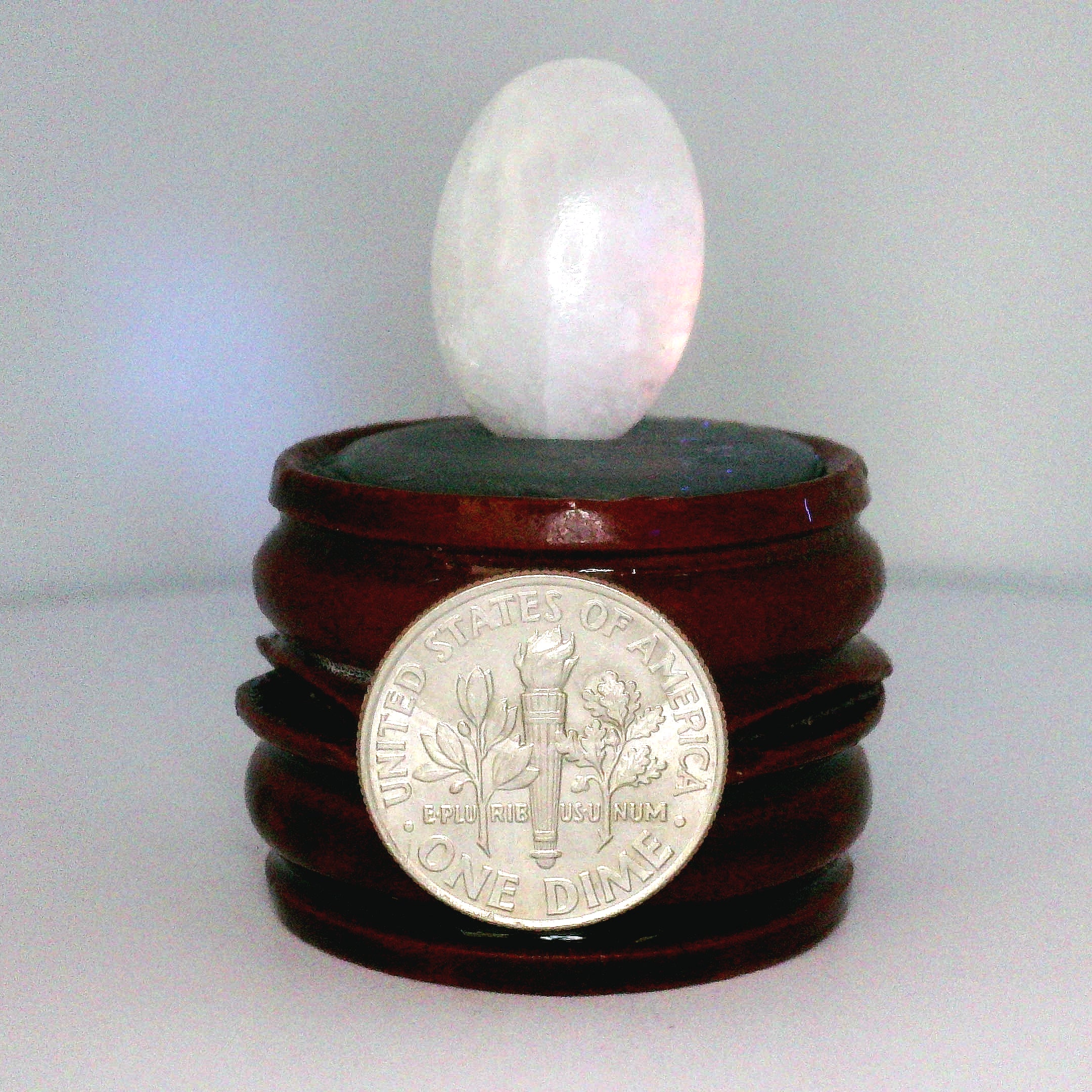 Tugtupite Palm Stone for Joy, Manifestation, Romance, Relationship Healing and Good Luck