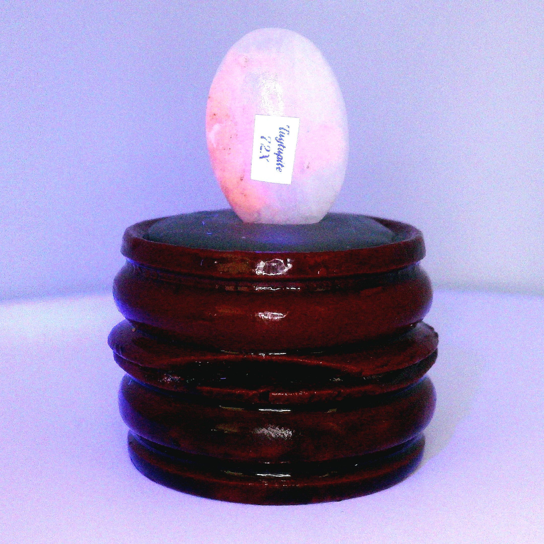 Tugtupite Palm Stone for Joy, Manifestation, Romance, Relationship Healing and Good Luck