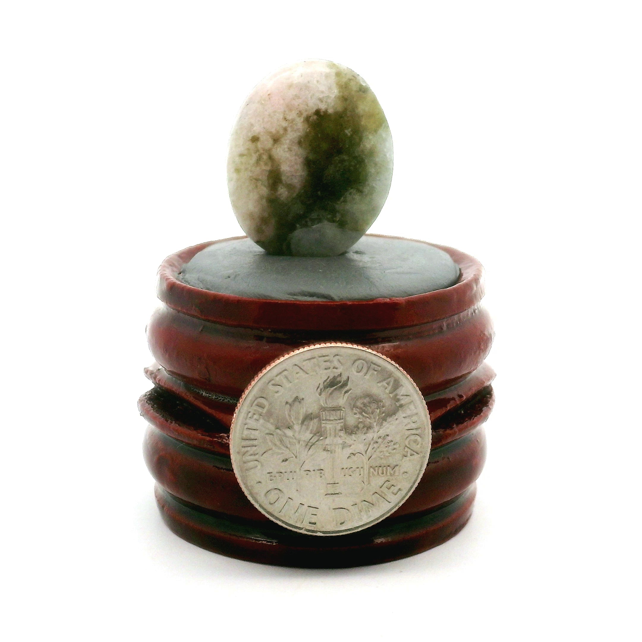Tugtupite Palm Stone for Joy, Manifestation, Romance, Relationship Healing and Good Luck