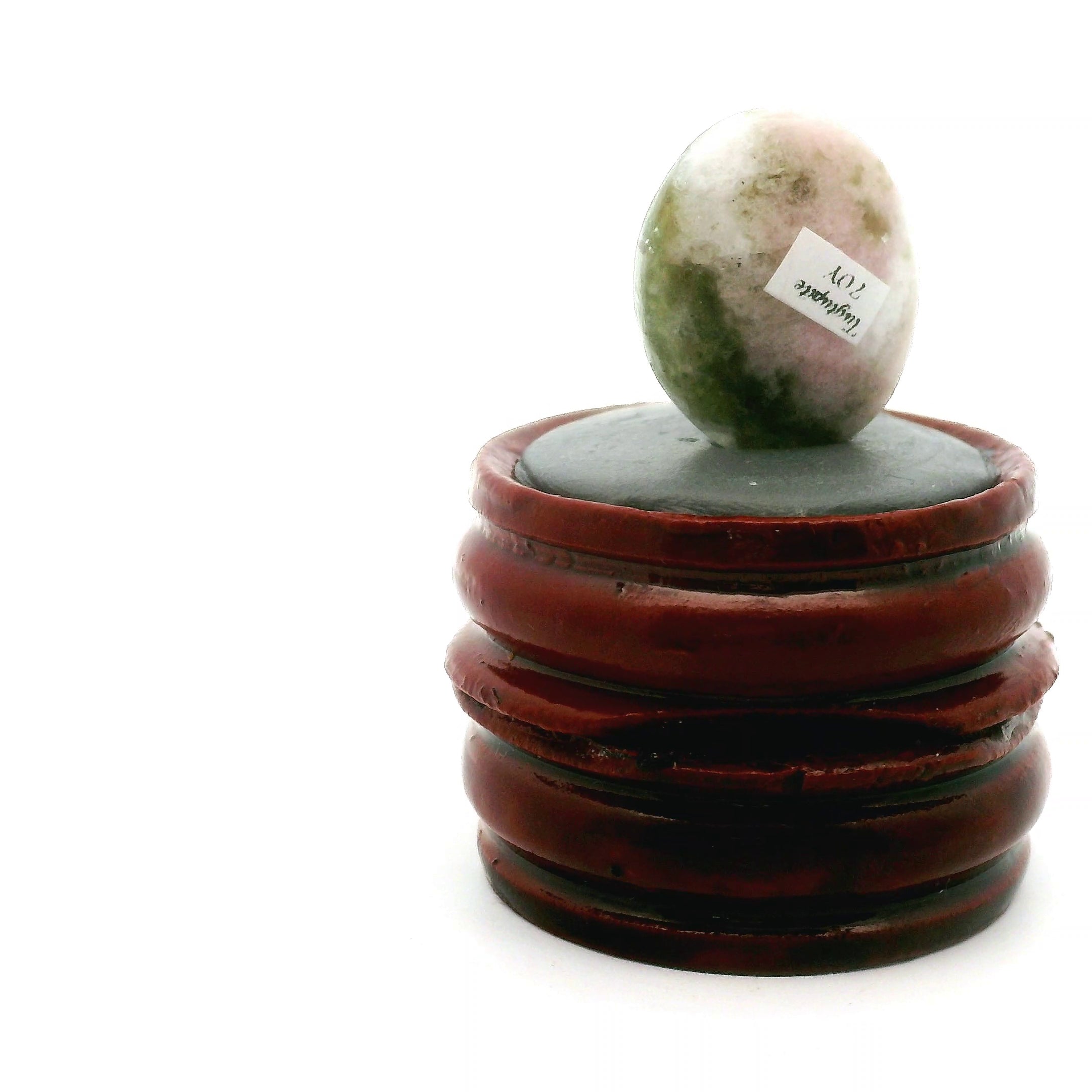 Tugtupite Palm Stone for Joy, Manifestation, Romance, Relationship Healing and Good Luck