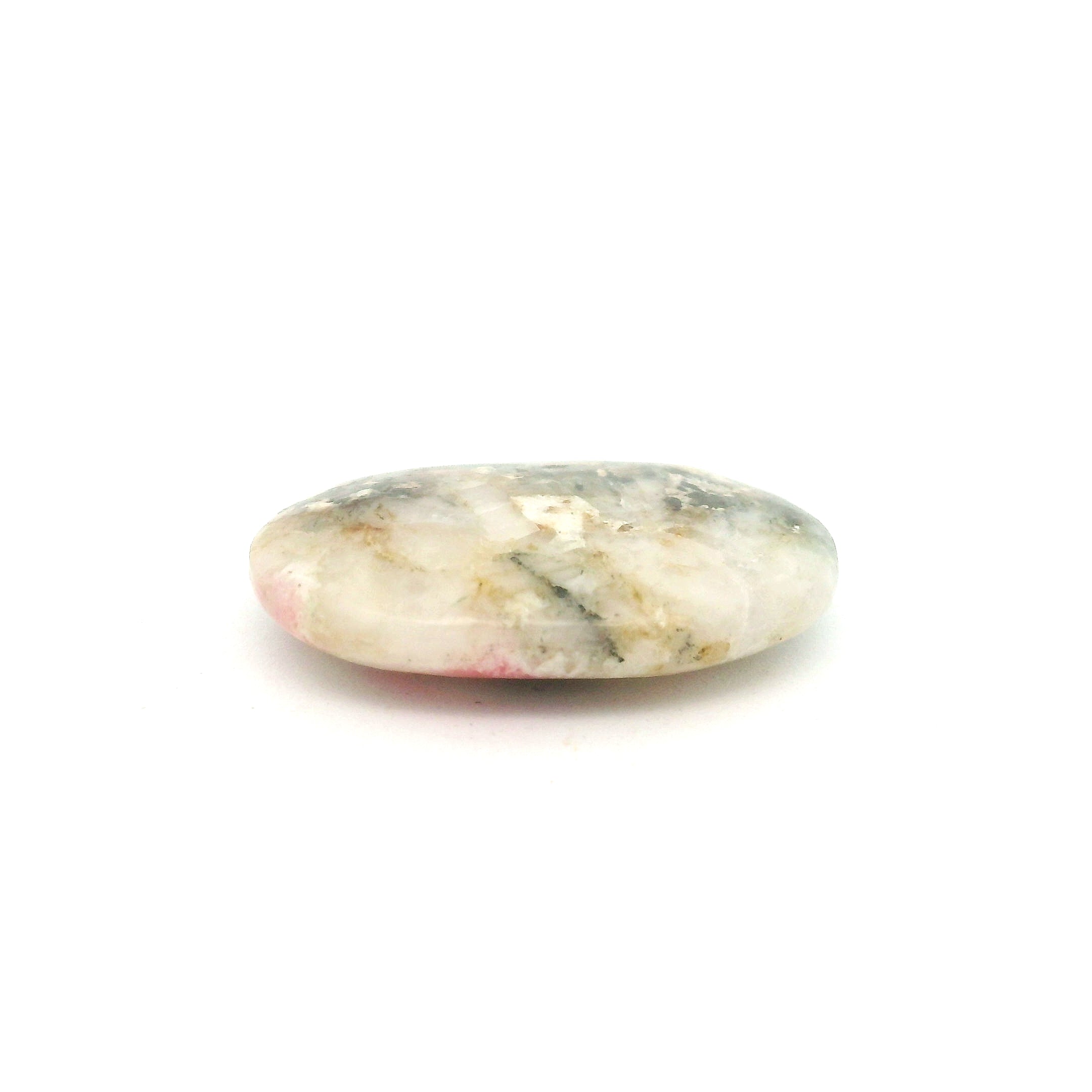 Tugtupite Palm Stone for Joy, Manifestation, Romance, Relationship Healing and Good Luck
