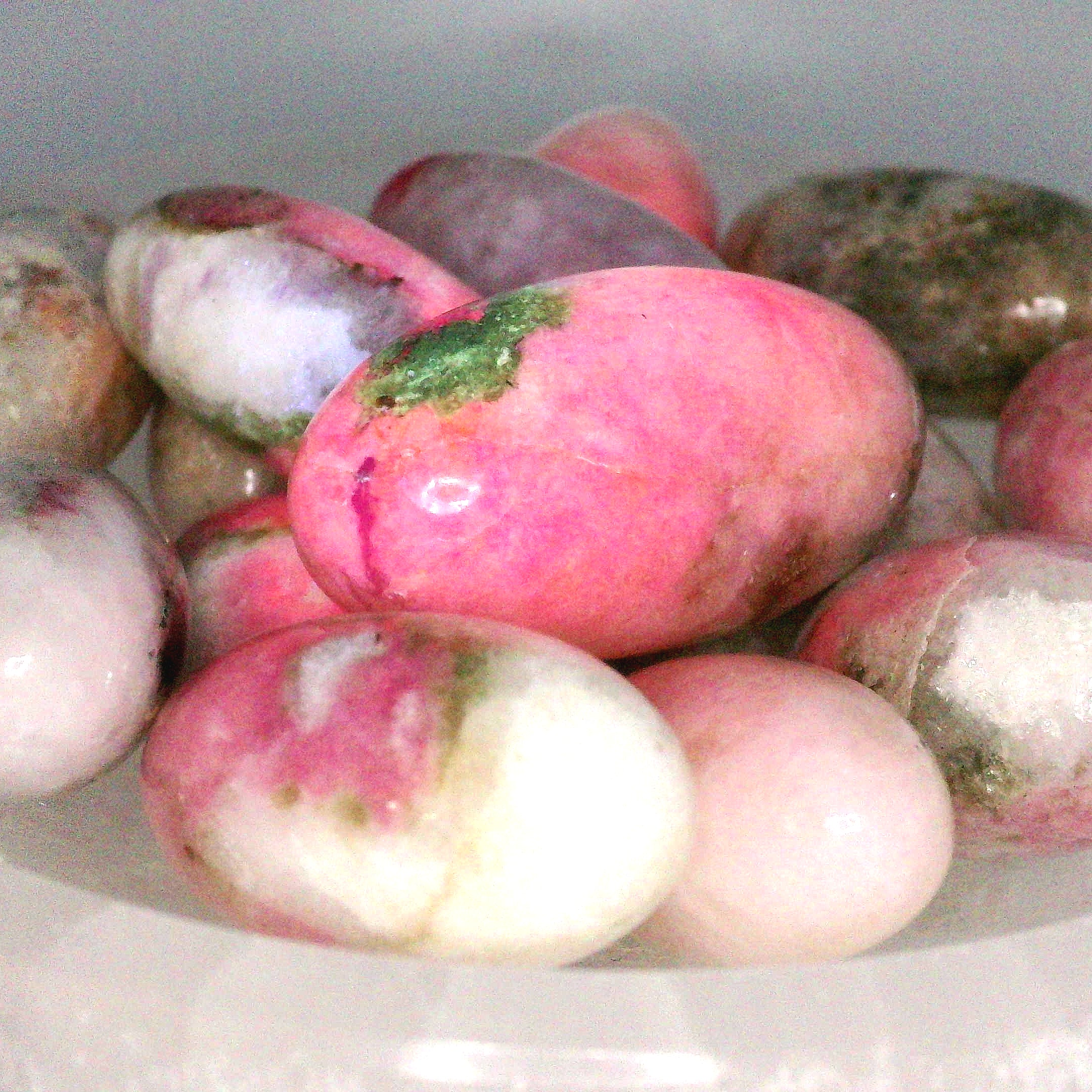 Tugtupite Lingam for Joy, Manifestation, Romance, Relationship Healing and Good Luck