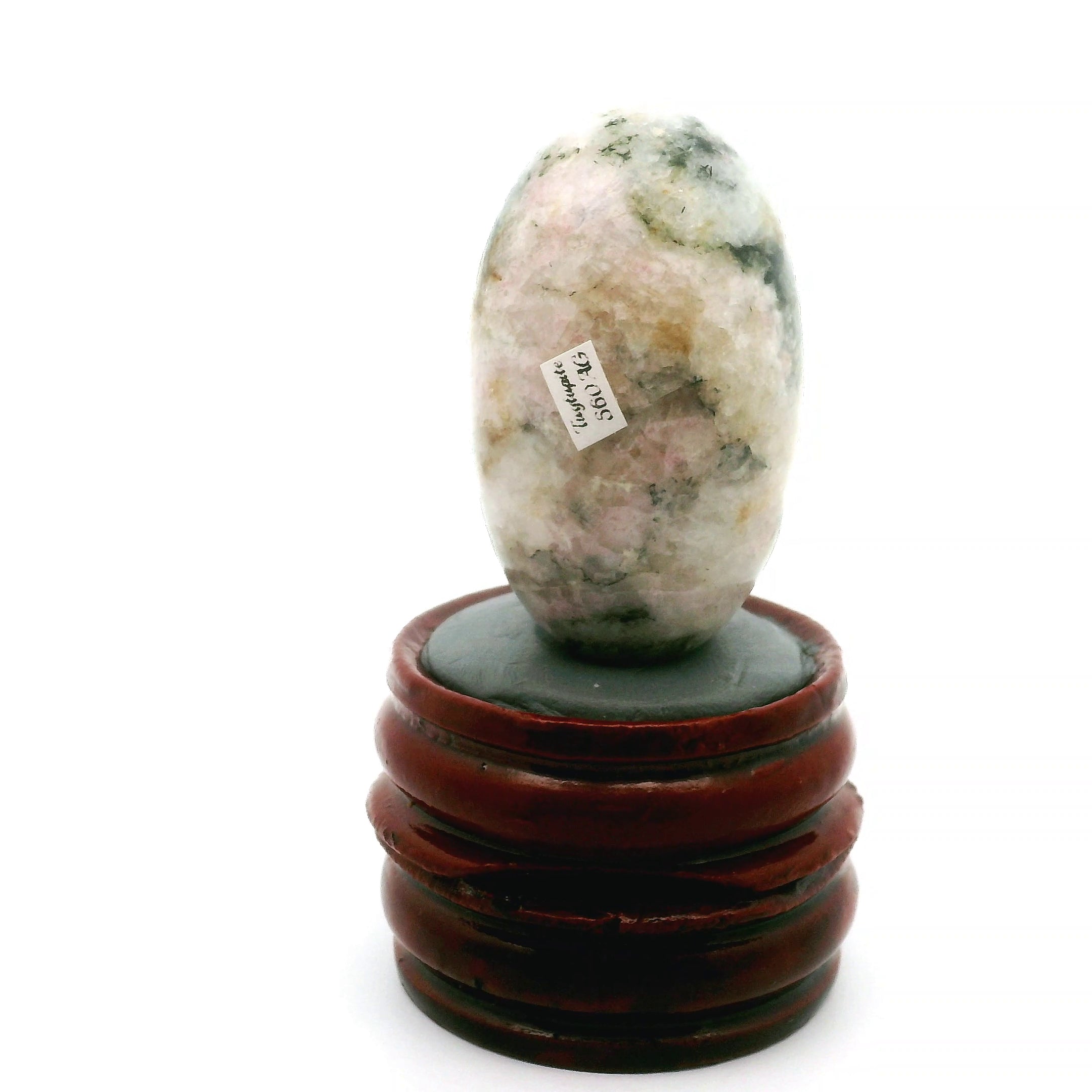 Tugtupite Lingam for Joy, Manifestation, Romance, Relationship Healing and Good Luck
