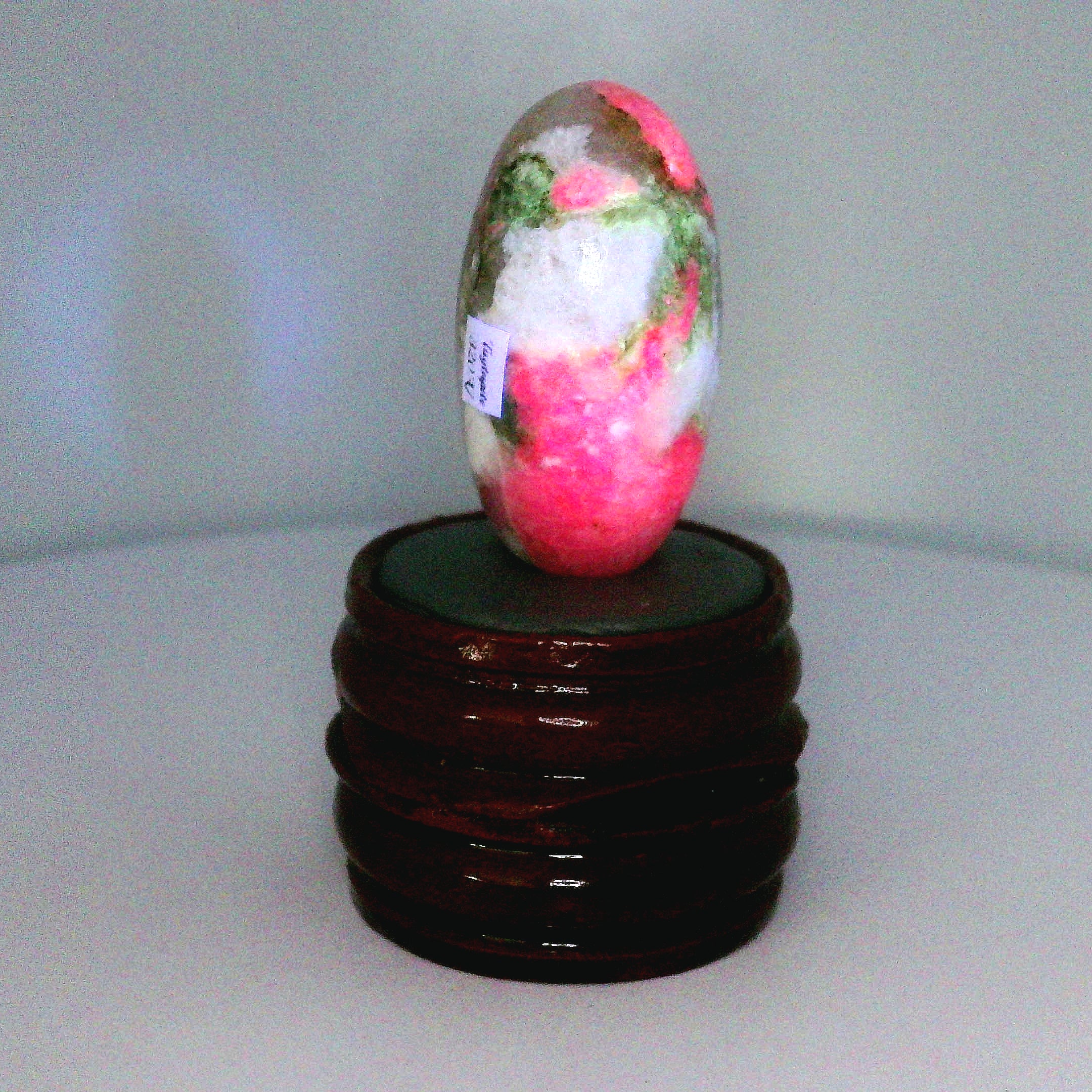 Tugtupite Lingam for Joy, Manifestation, Romance, Relationship Healing and Good Luck