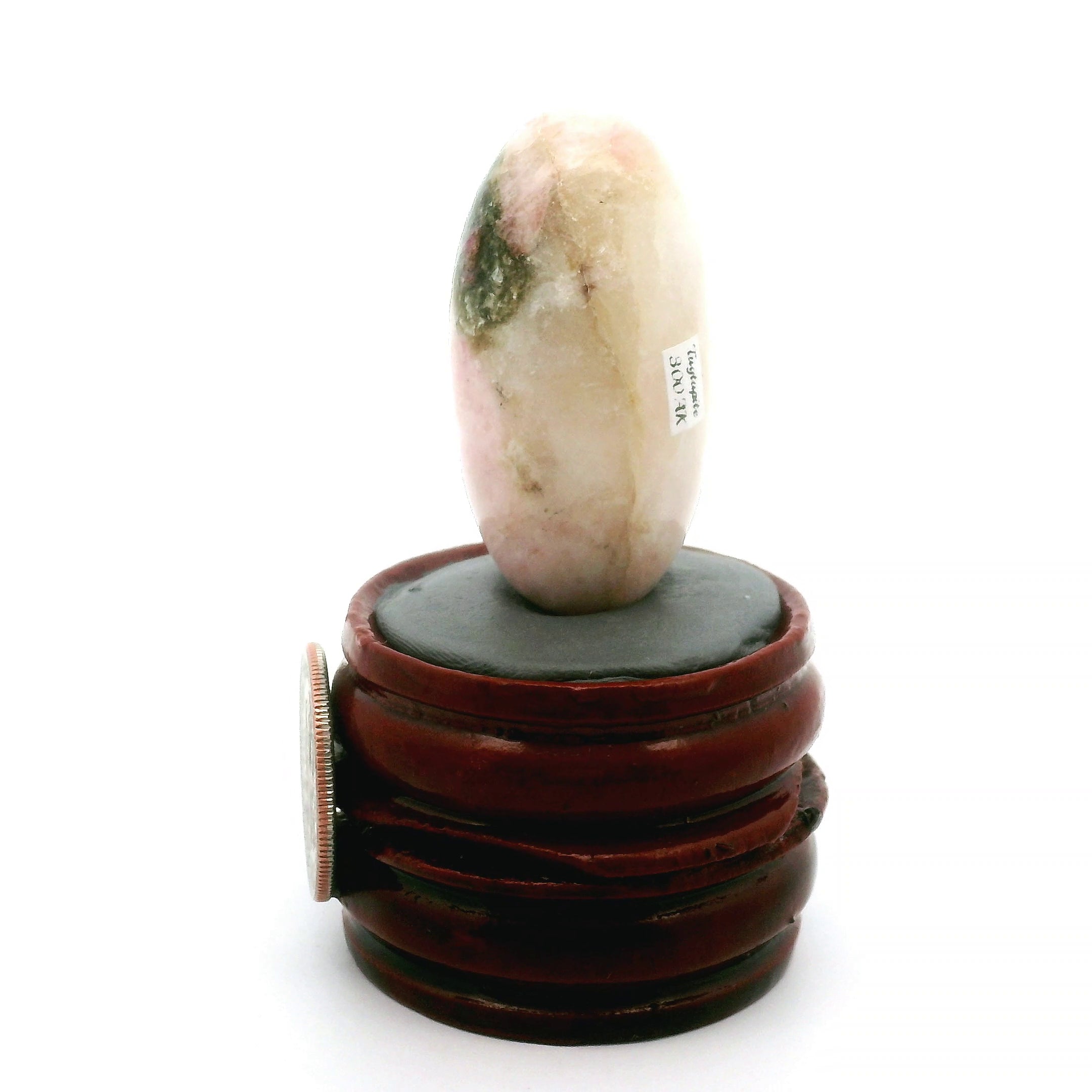 Tugtupite Lingam for Joy, Manifestation, Romance, Relationship Healing and Good Luck