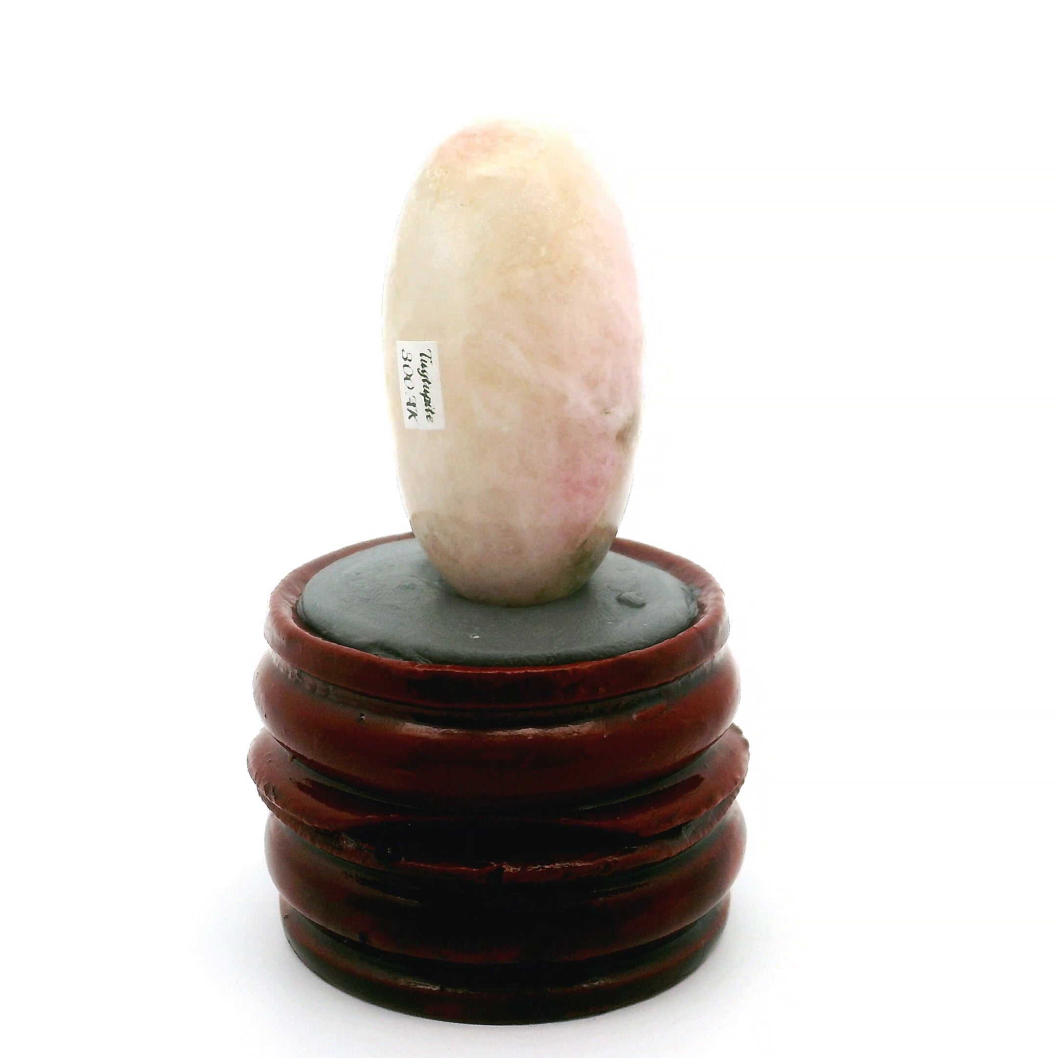 Tugtupite Lingam for Joy, Manifestation, Romance, Relationship Healing and Good Luck