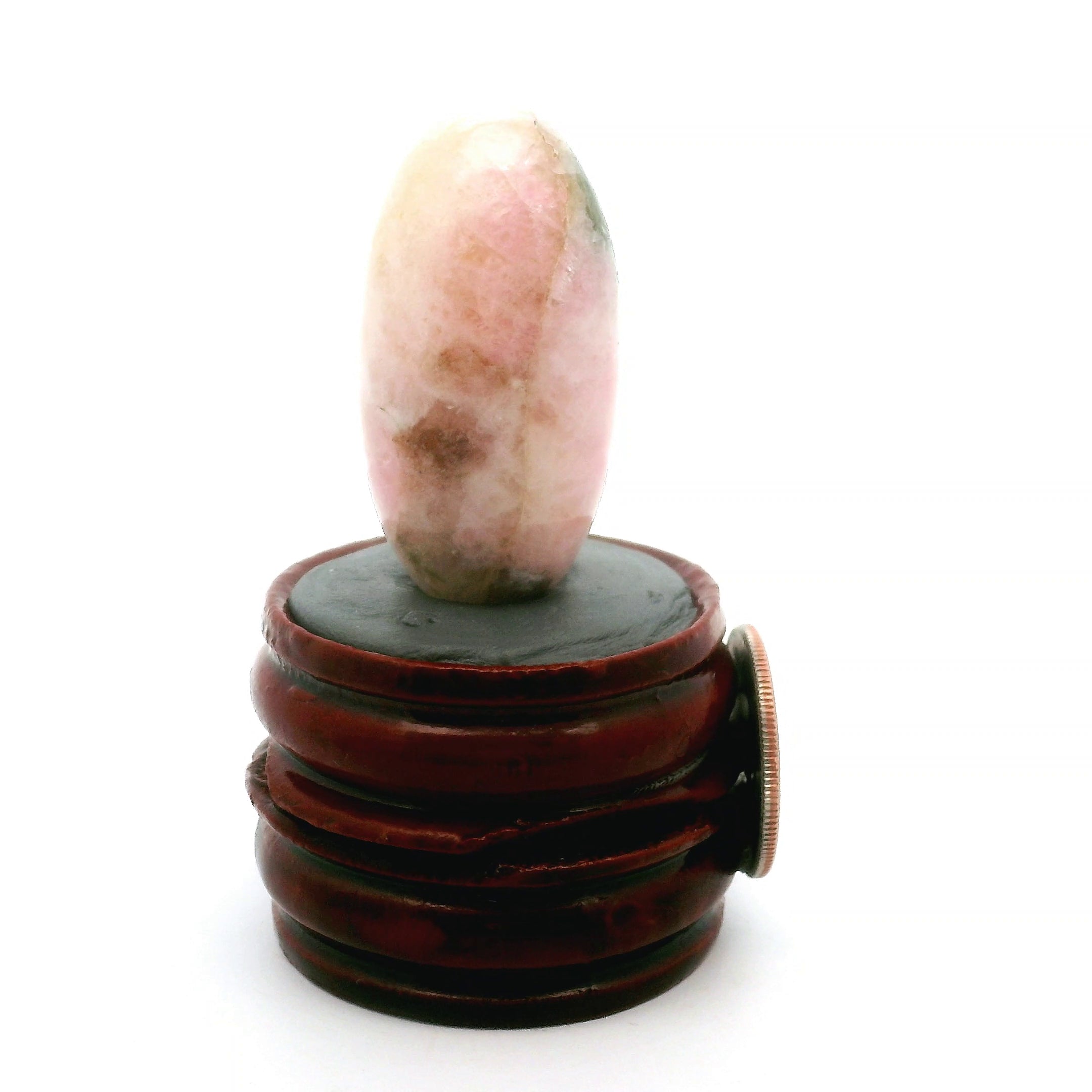 Tugtupite Lingam for Joy, Manifestation, Romance, Relationship Healing and Good Luck