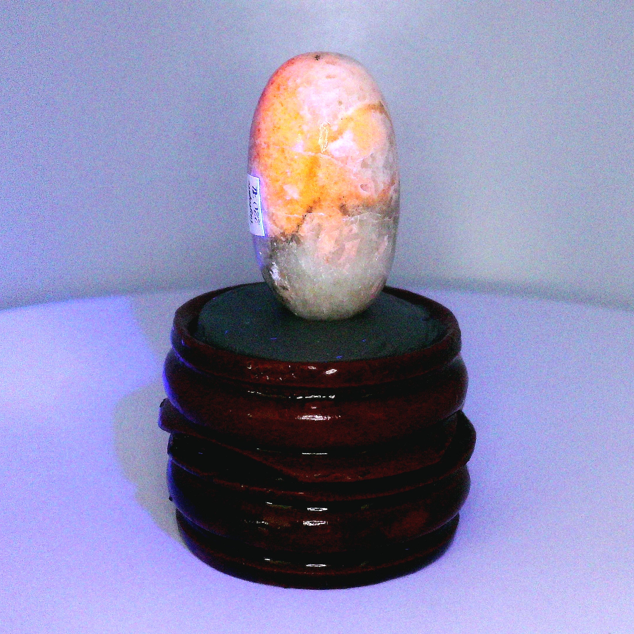 Tugtupite Lingam for Joy, Manifestation, Romance, Relationship Healing and Good Luck