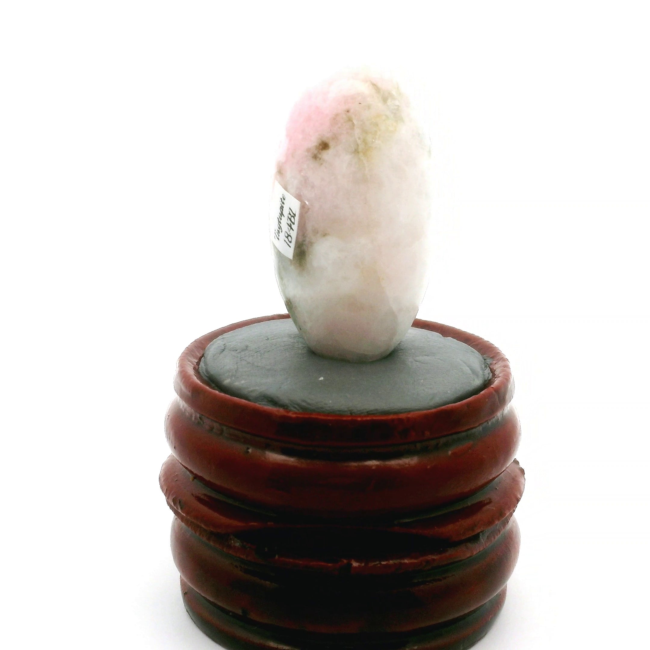 Tugtupite Lingam for Joy, Manifestation, Romance, Relationship Healing and Good Luck