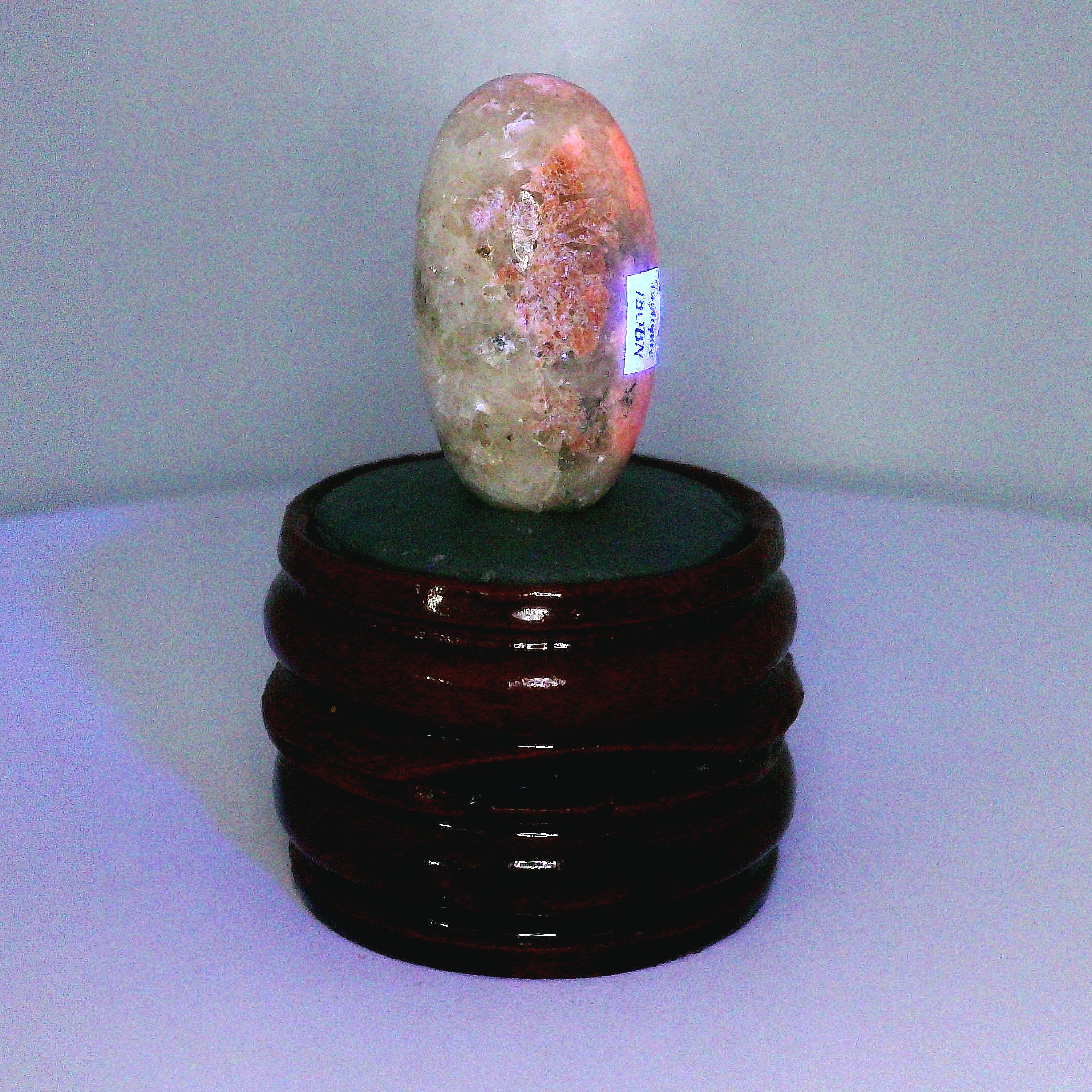 Tugtupite Lingam for Joy, Manifestation, Romance, Relationship Healing and Good Luck
