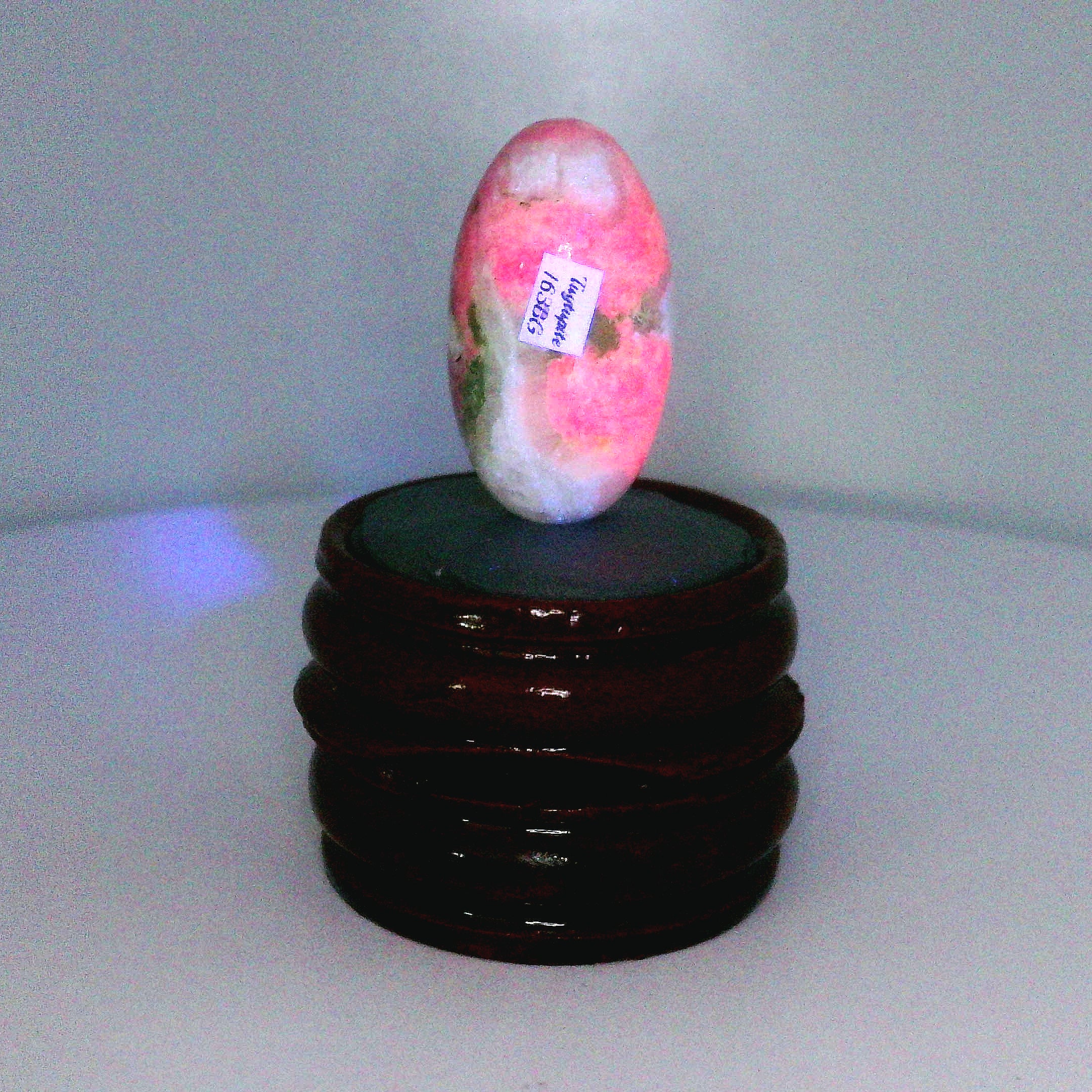 Tugtupite Lingam for Joy, Manifestation, Romance, Relationship Healing and Good Luck