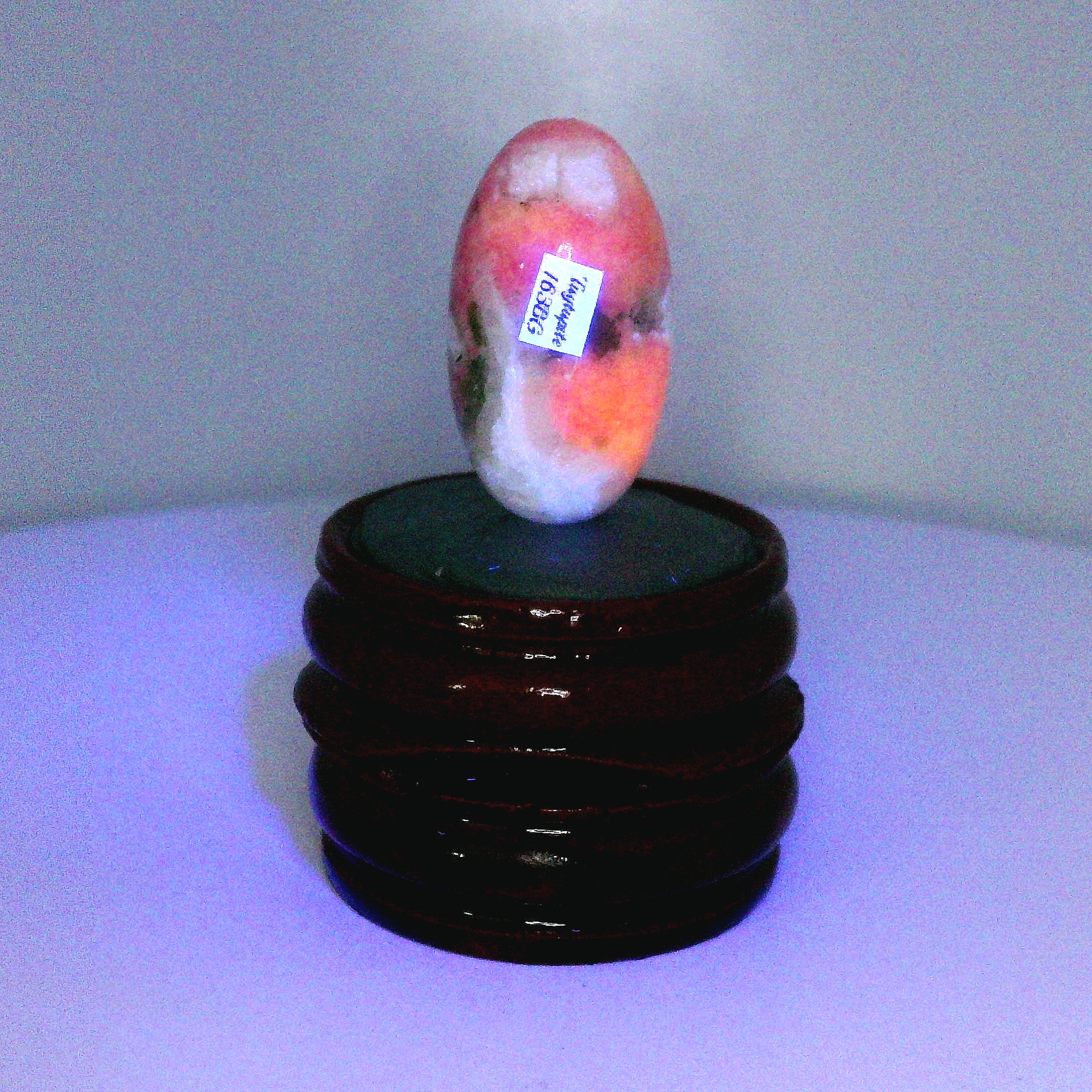 Tugtupite Lingam for Joy, Manifestation, Romance, Relationship Healing and Good Luck