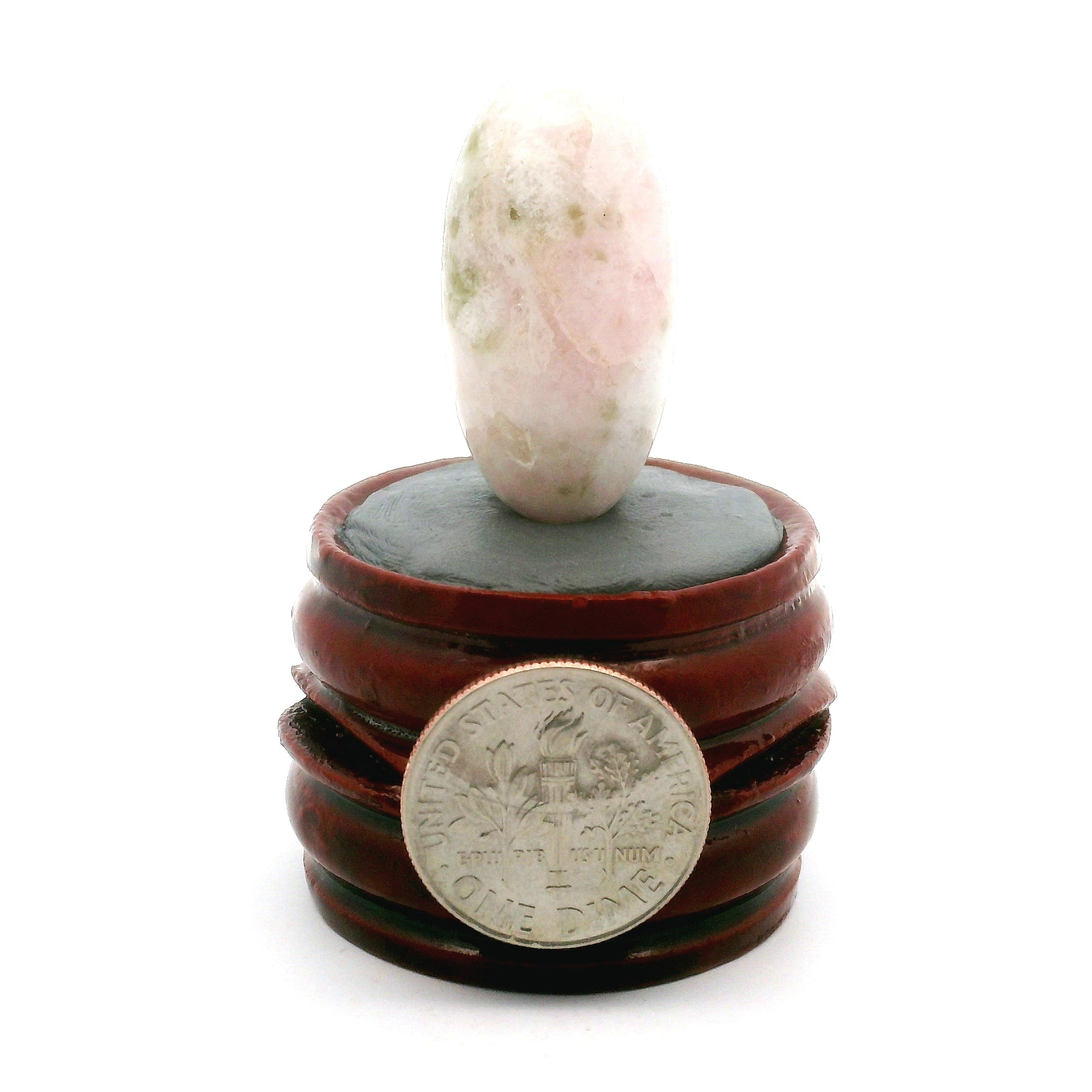Tugtupite Lingam for Joy, Manifestation, Romance, Relationship Healing and Good Luck