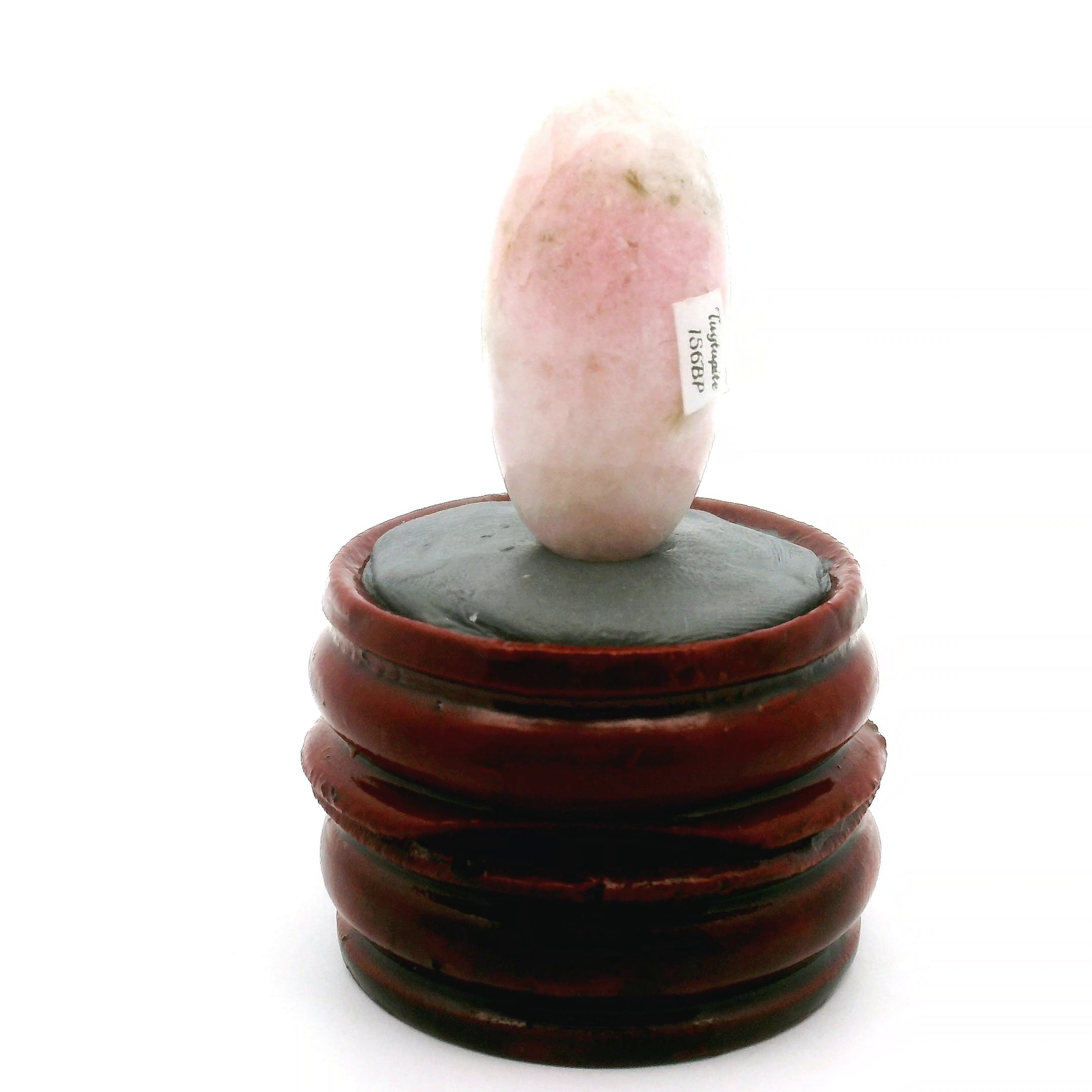 Tugtupite Lingam for Joy, Manifestation, Romance, Relationship Healing and Good Luck