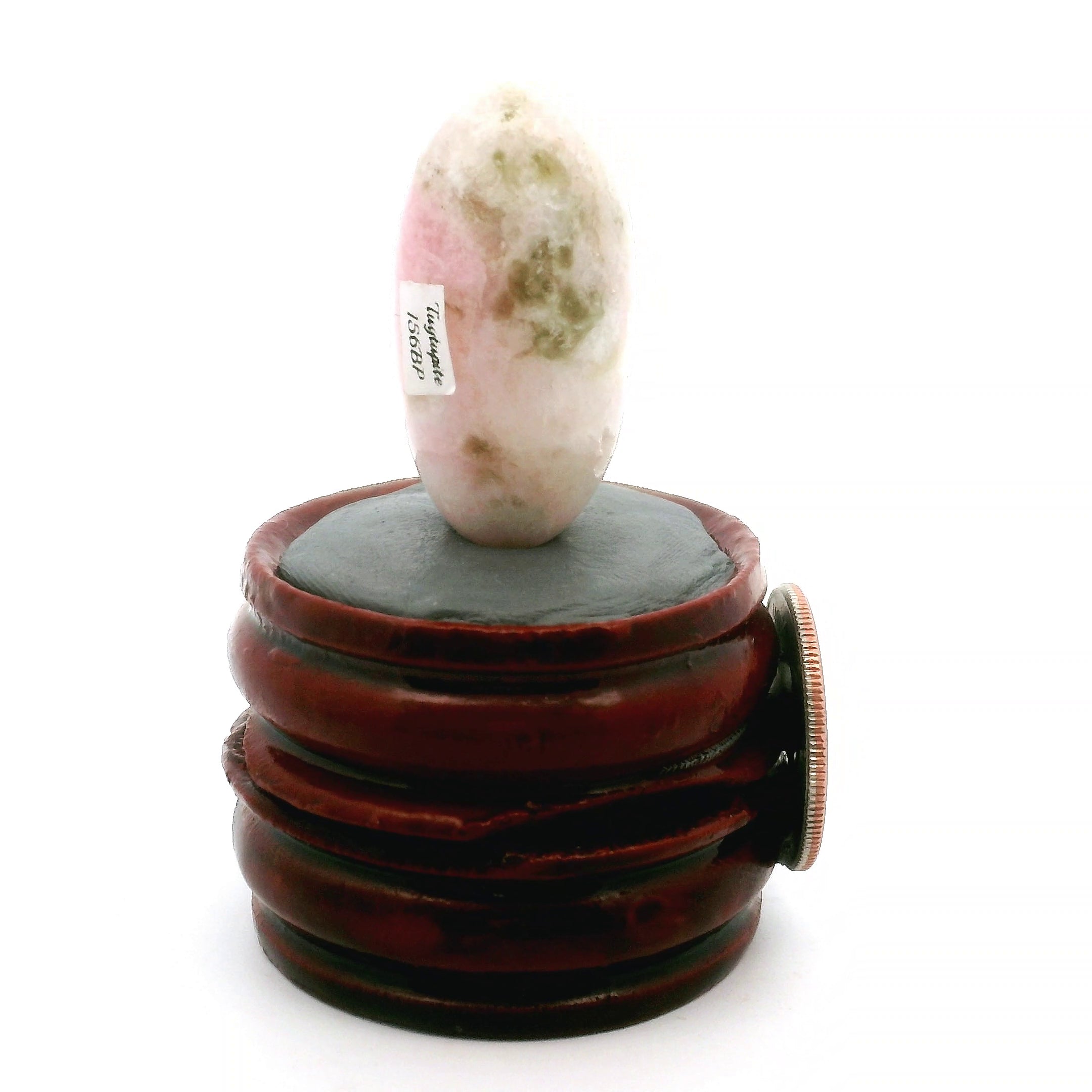 Tugtupite Lingam for Joy, Manifestation, Romance, Relationship Healing and Good Luck