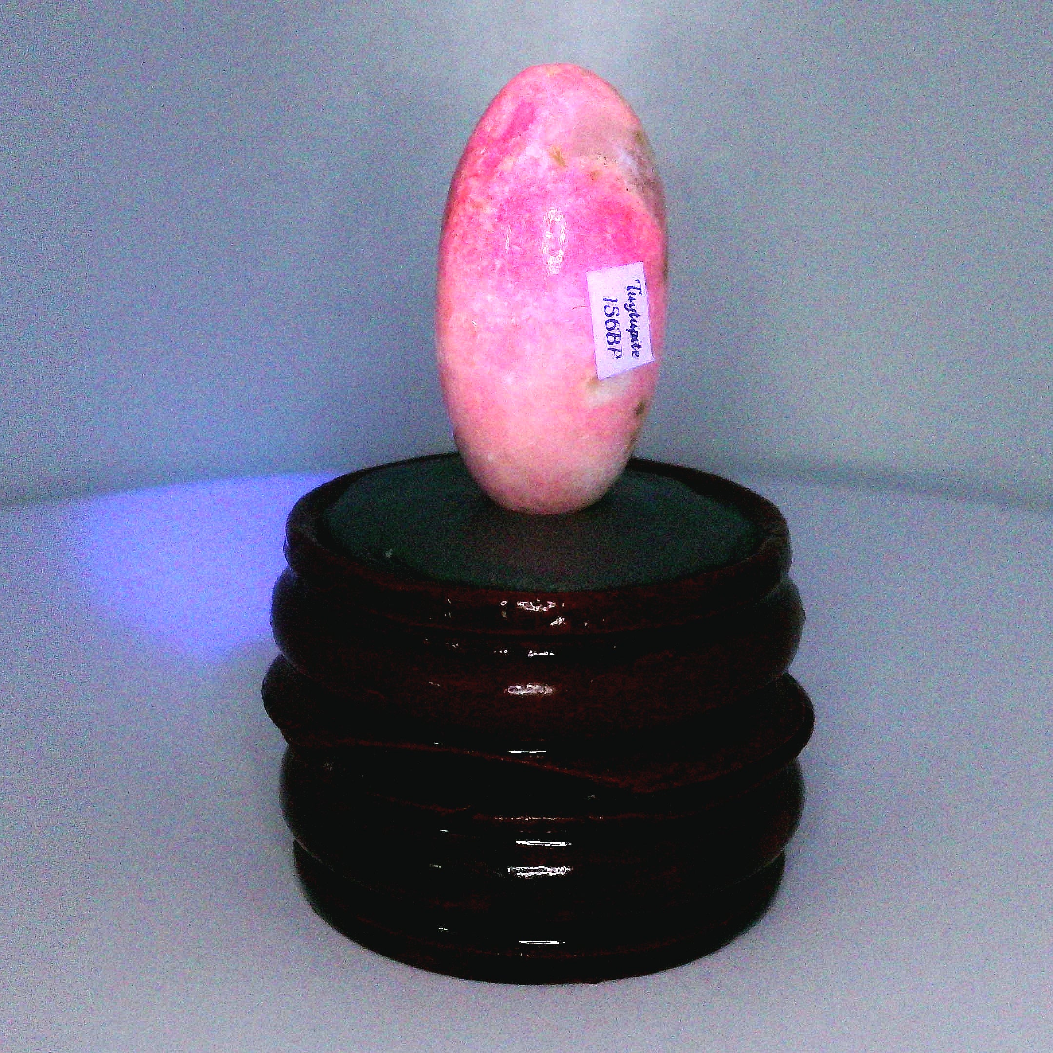 Tugtupite Lingam for Joy, Manifestation, Romance, Relationship Healing and Good Luck