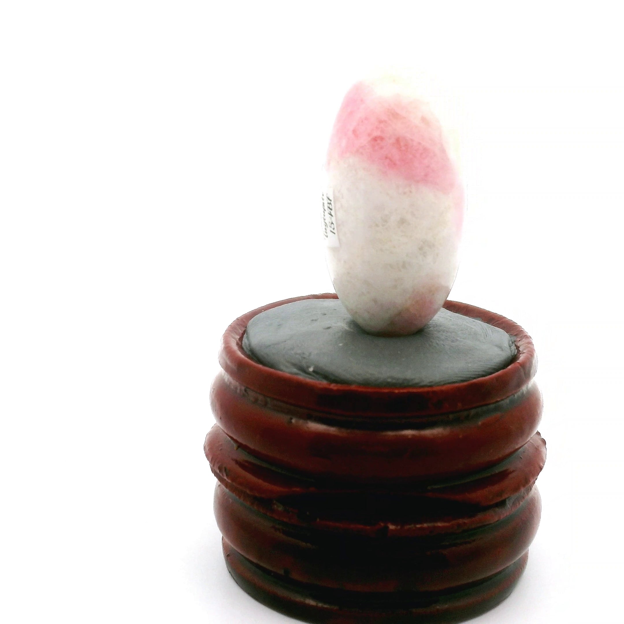 Tugtupite Lingam for Joy, Manifestation, Romance, Relationship Healing and Good Luck