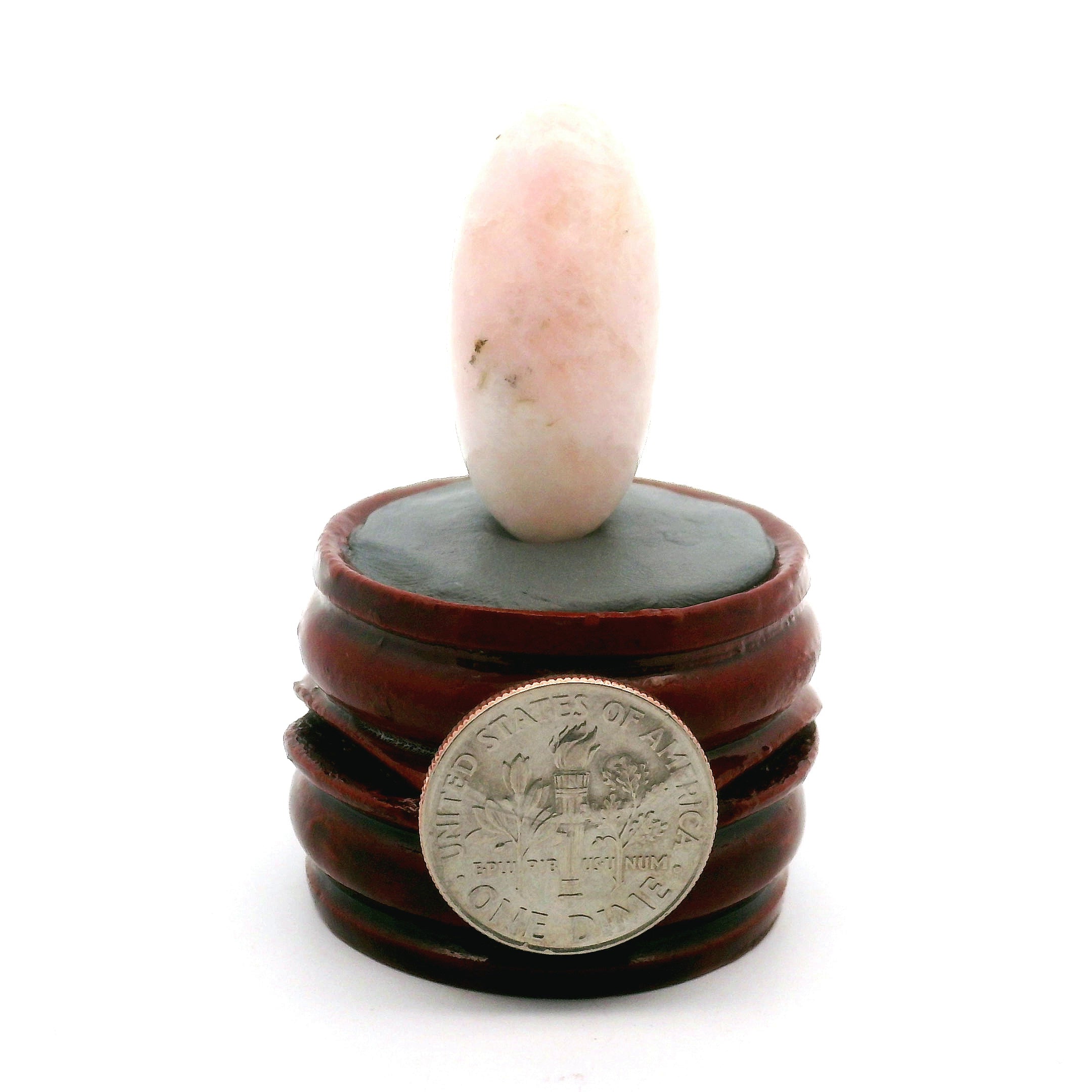 Tugtupite Lingam for Joy, Manifestation, Romance, Relationship Healing and Good Luck
