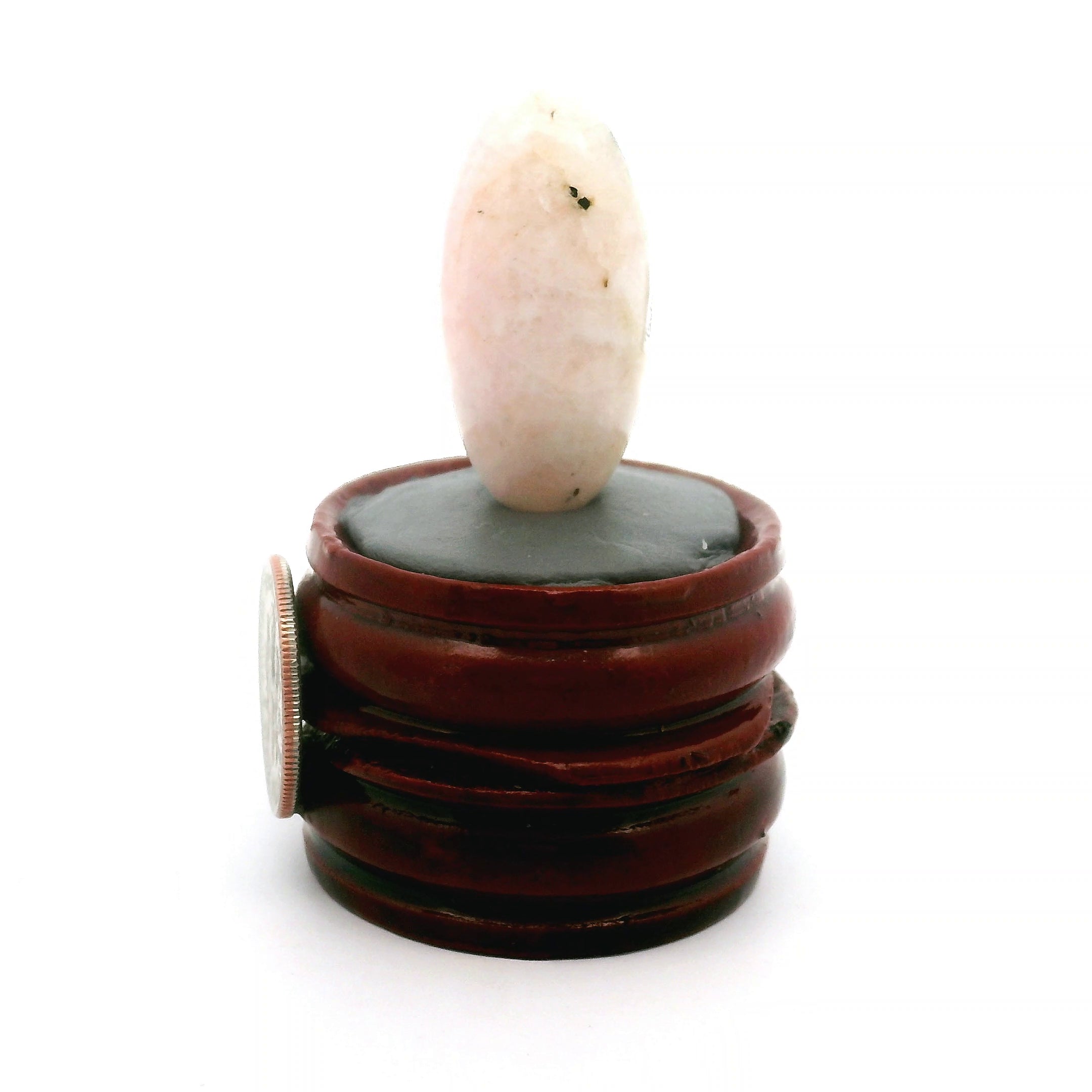 Tugtupite Lingam for Joy, Manifestation, Romance, Relationship Healing and Good Luck