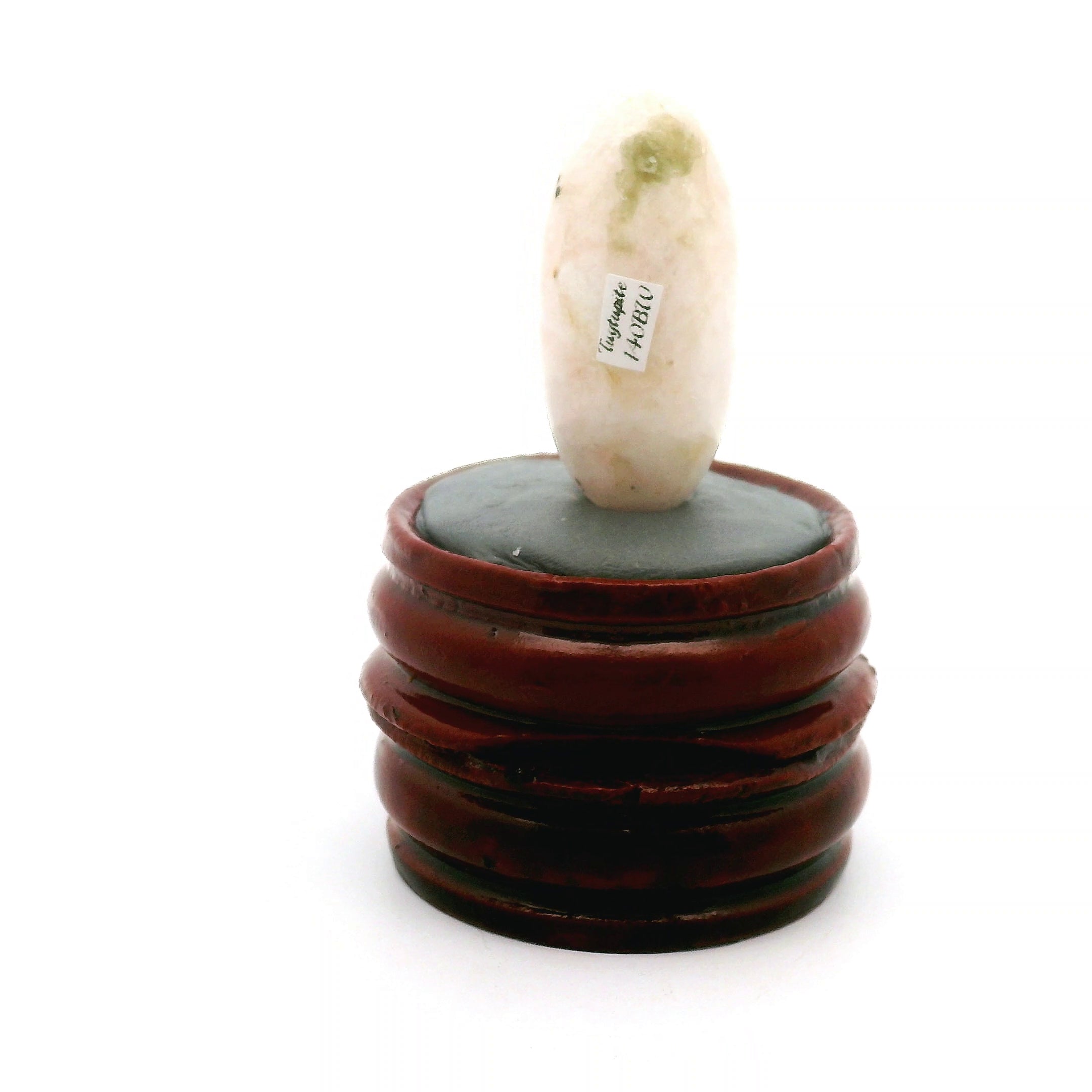 Tugtupite Lingam for Joy, Manifestation, Romance, Relationship Healing and Good Luck