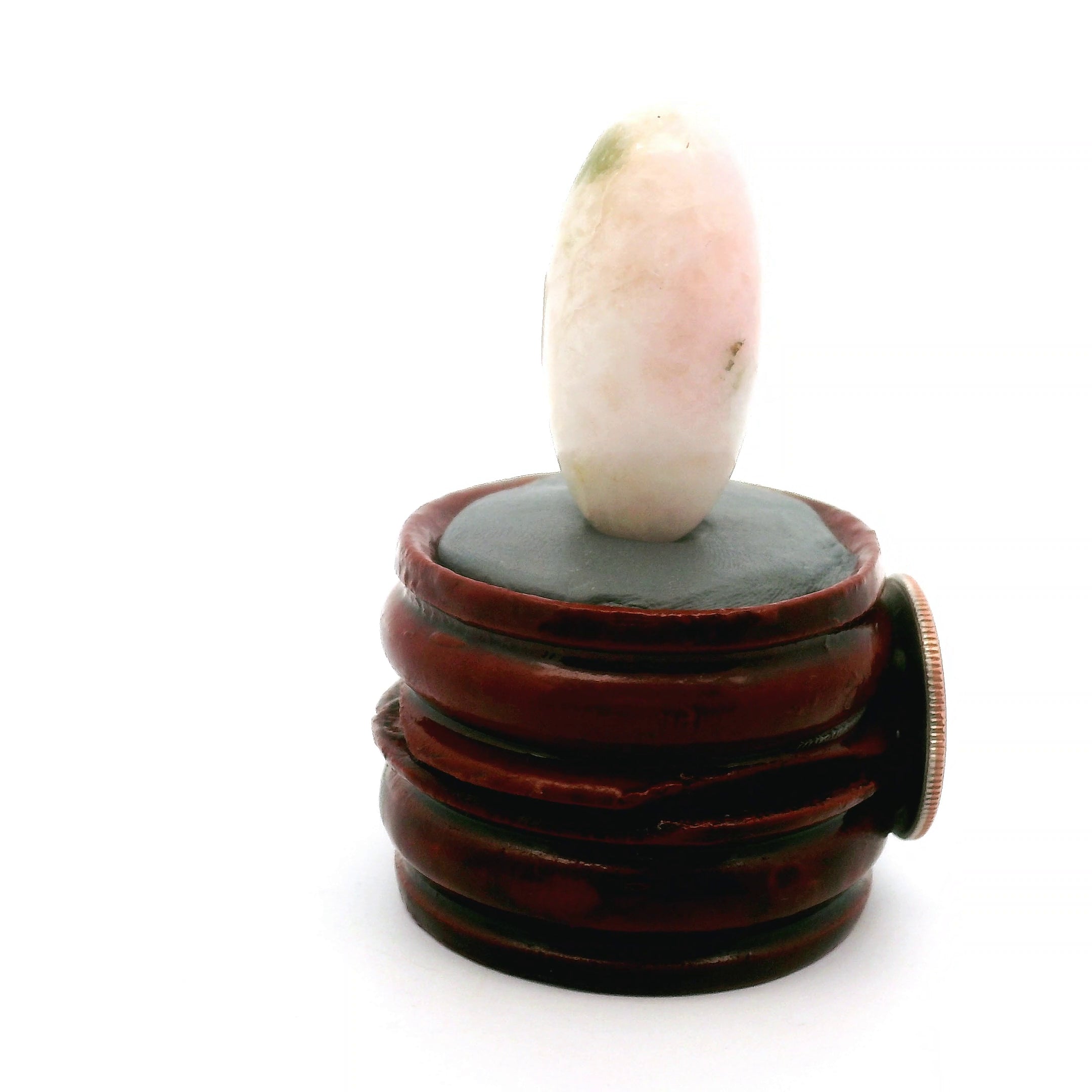 Tugtupite Lingam for Joy, Manifestation, Romance, Relationship Healing and Good Luck
