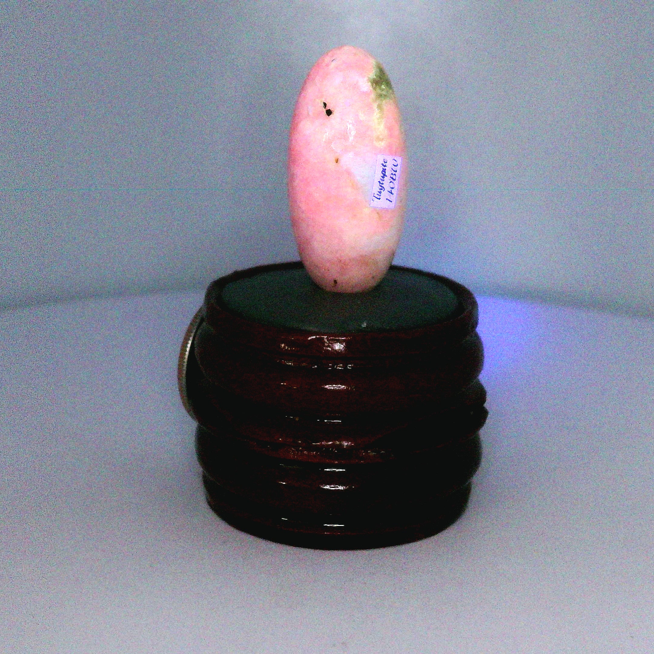 Tugtupite Lingam for Joy, Manifestation, Romance, Relationship Healing and Good Luck