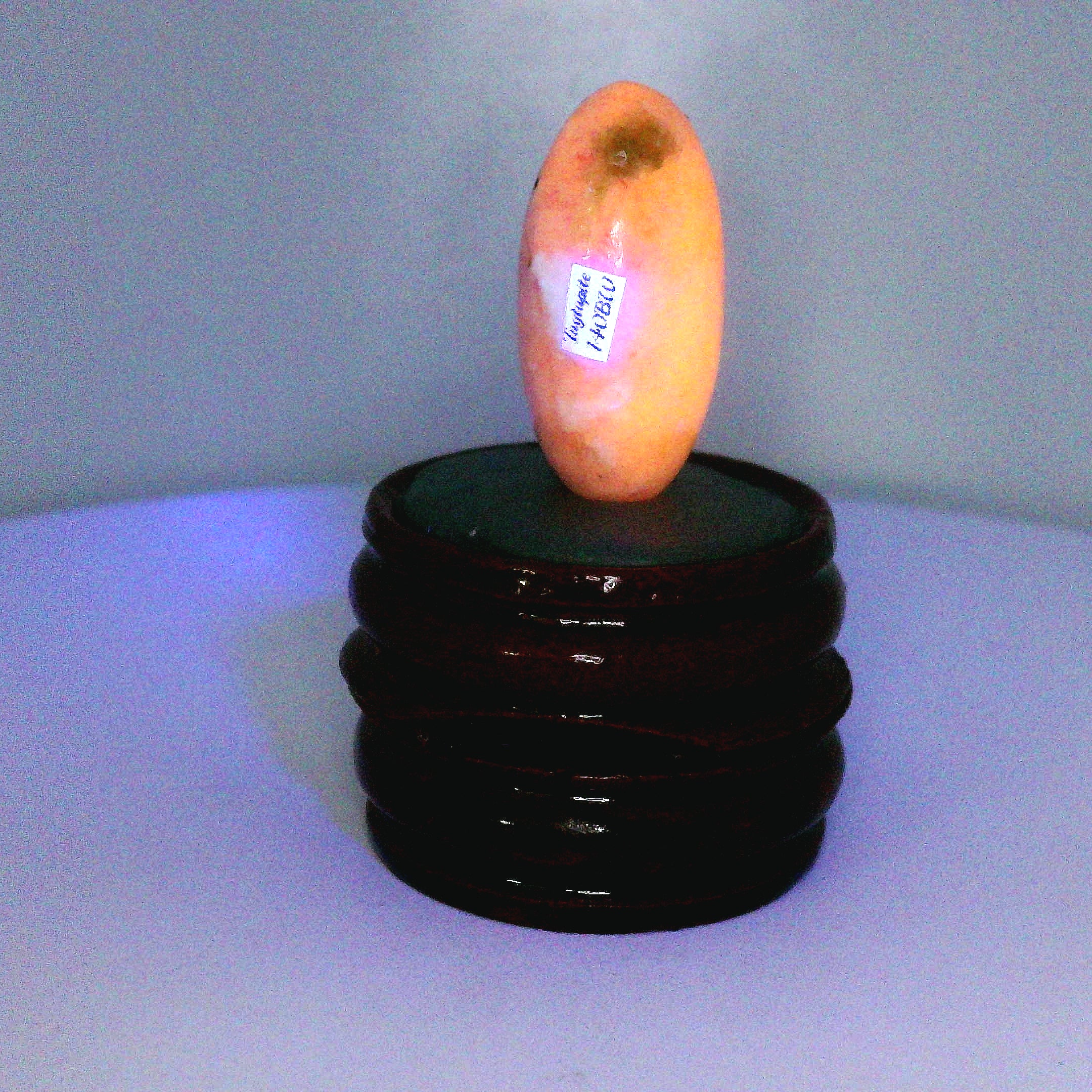 Tugtupite Lingam for Joy, Manifestation, Romance, Relationship Healing and Good Luck