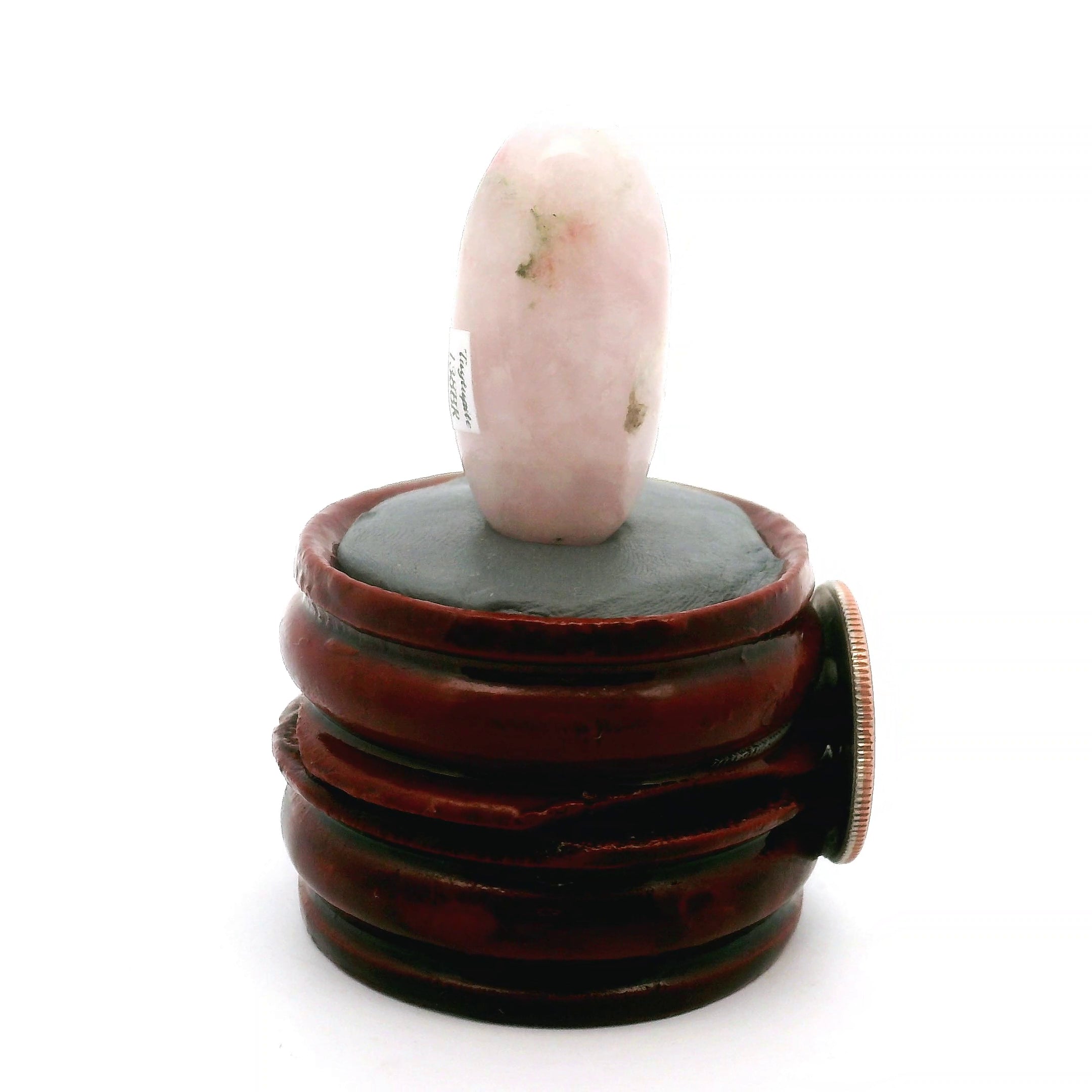 Tugtupite Lingam for Joy, Manifestation, Romance, Relationship Healing and Good Luck