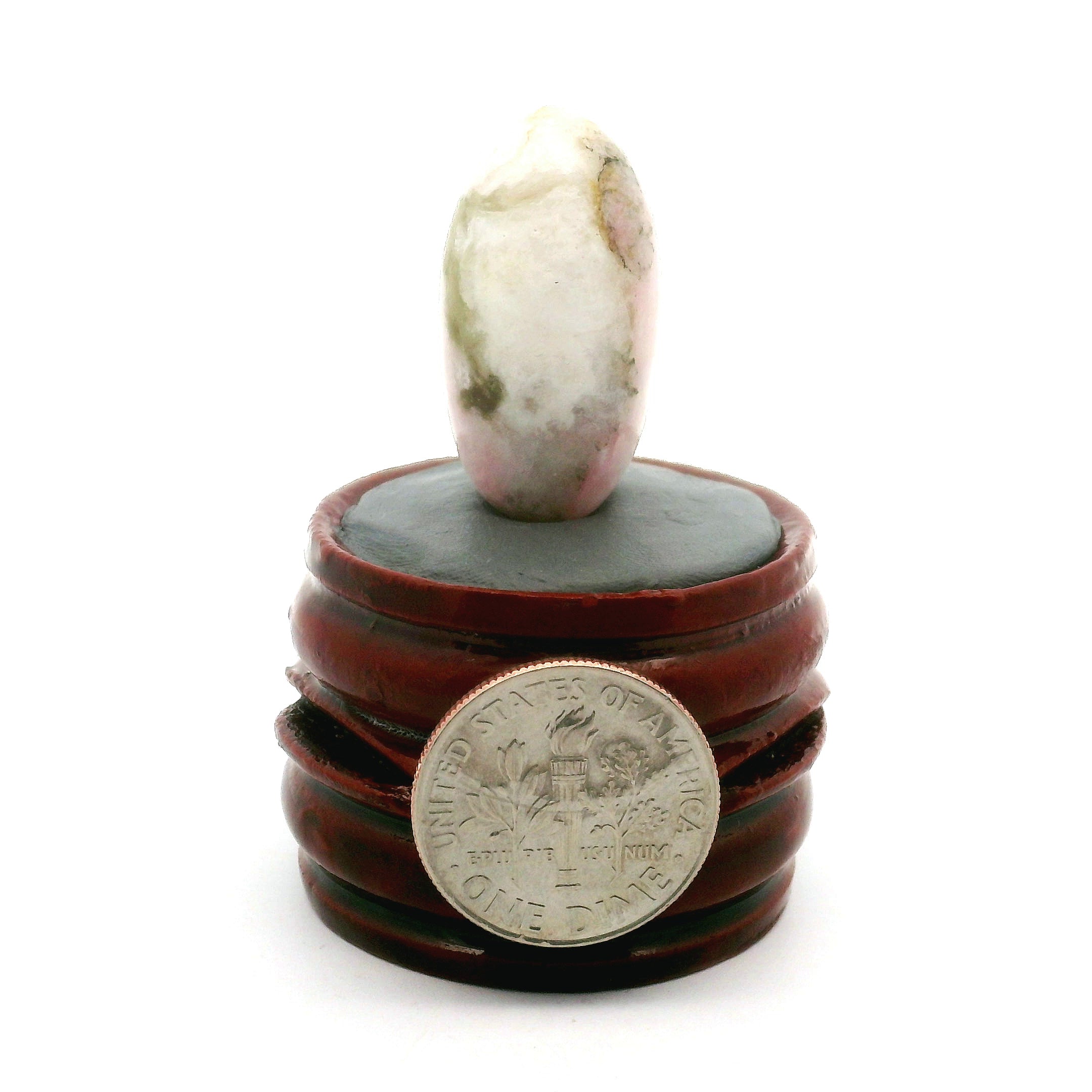 Tugtupite Lingam for Joy, Manifestation, Romance, Relationship Healing and Good Luck
