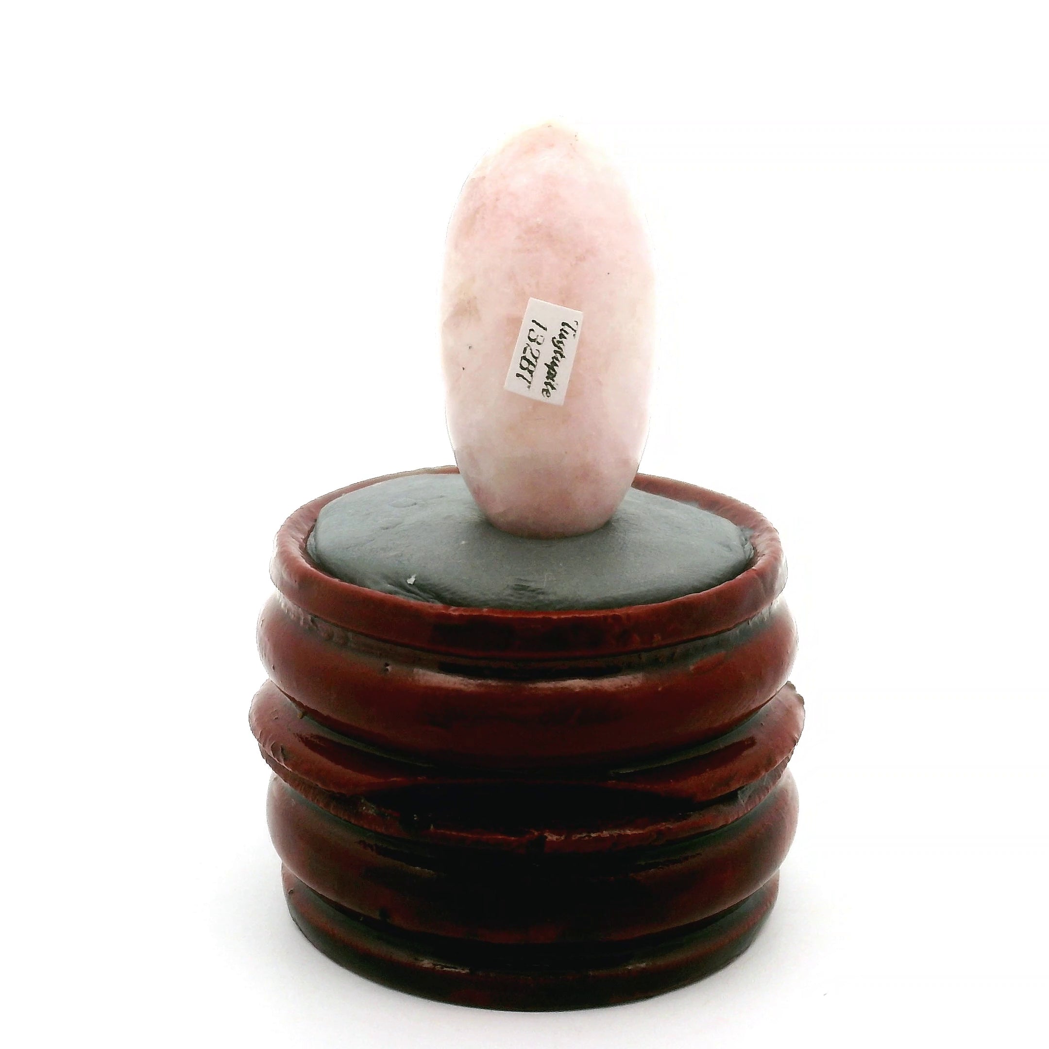 Tugtupite Lingam for Joy, Manifestation, Romance, Relationship Healing and Good Luck